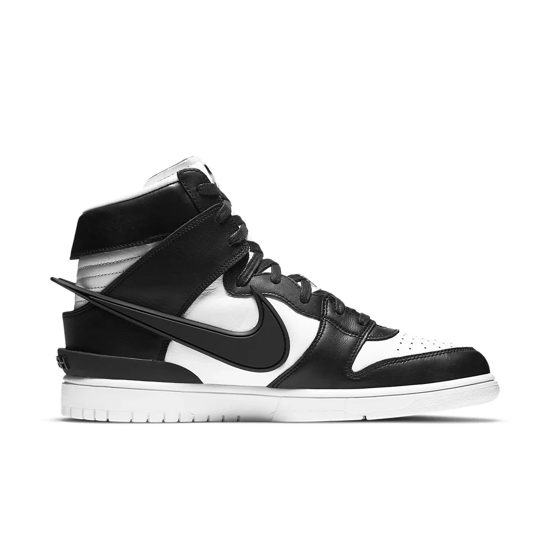 CU7544 001 Nike Dunk High AMBUSH Black White - Image 2