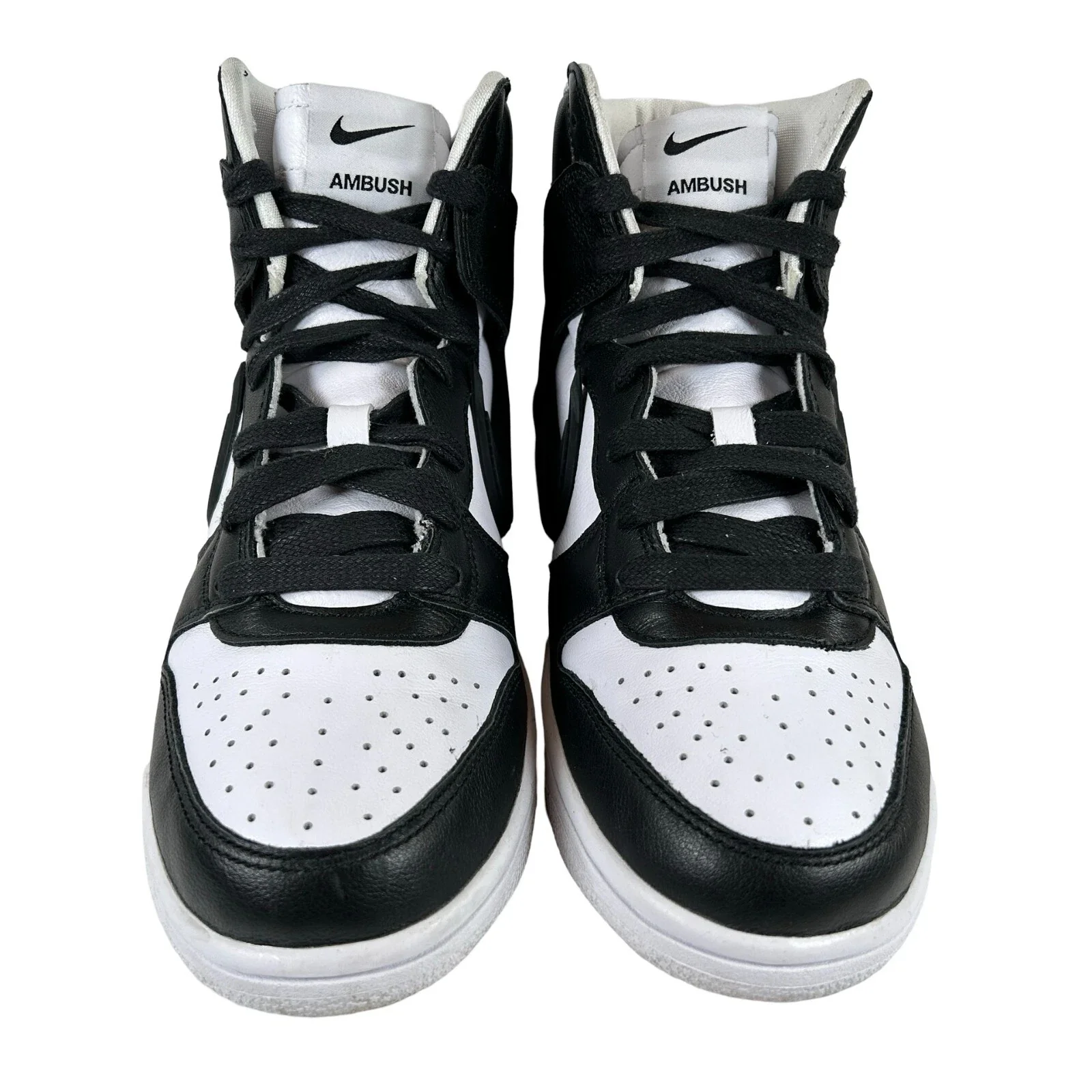 CU7544 001 Nike Dunk High AMBUSH Black White [USED] - 6 M (Used) (No Box) - Image 2