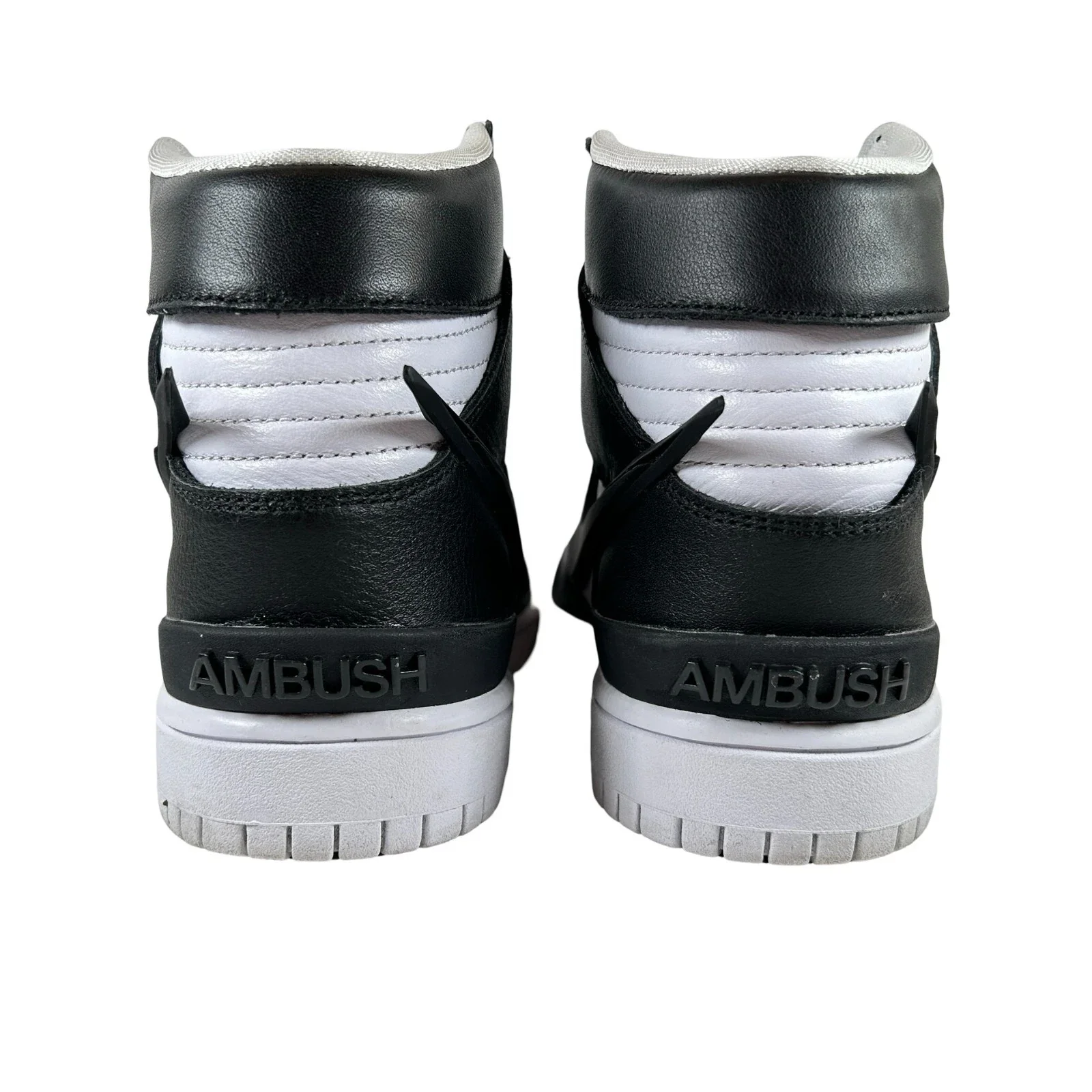 CU7544 001 Nike Dunk High AMBUSH Black White [USED] - 6 M (Used) (No Box) - Image 3
