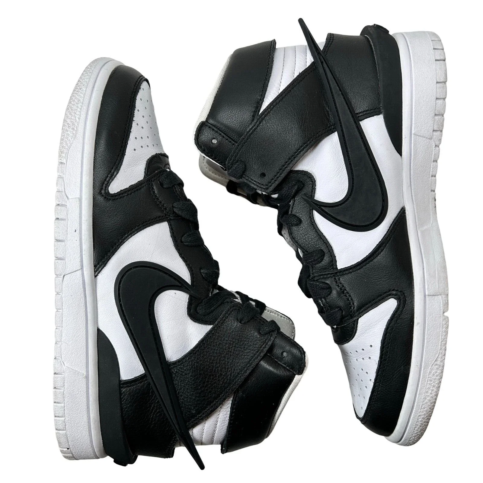 CU7544 001 Nike Dunk High AMBUSH Black White [USED] - 6 M (Used) (No Box) - Image 4