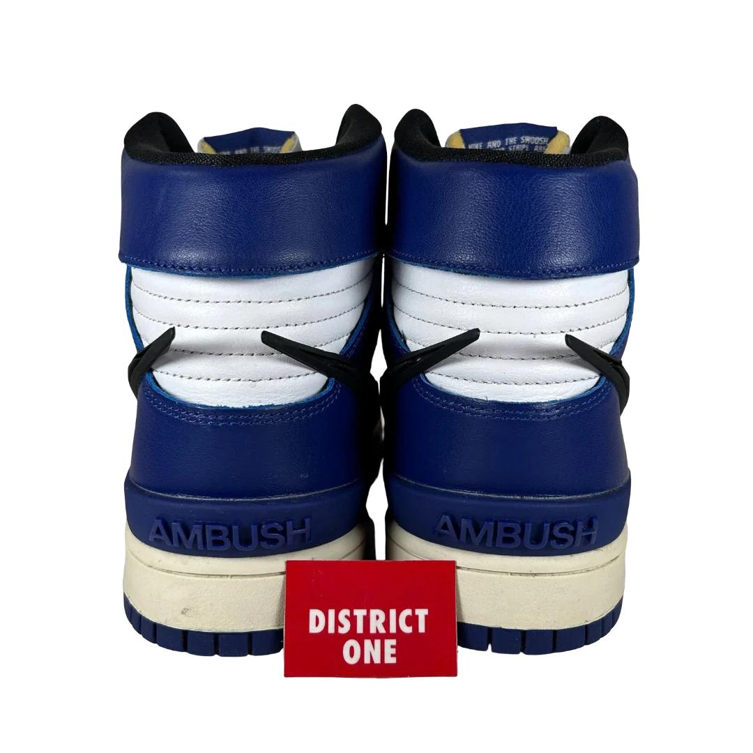 CU7544 400 Nike Dunk High AMBUSH Deep Royal [USED] - 9.5 M (Used) - Image 3