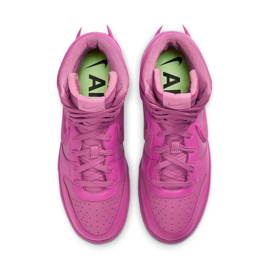 CU7544 600 Nike Dunk High AMBUSH Active Fuchsia - Image 4