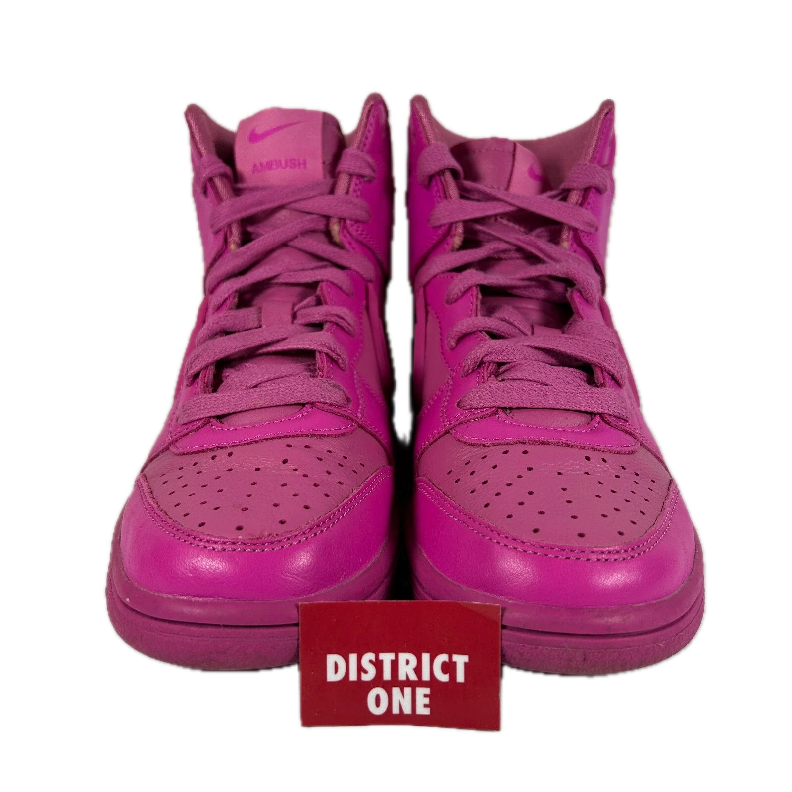 CU7544 600 Nike Dunk High AMBUSH Active Fuchsia [USED] - 4 M (Used) (No Box) - Image 2