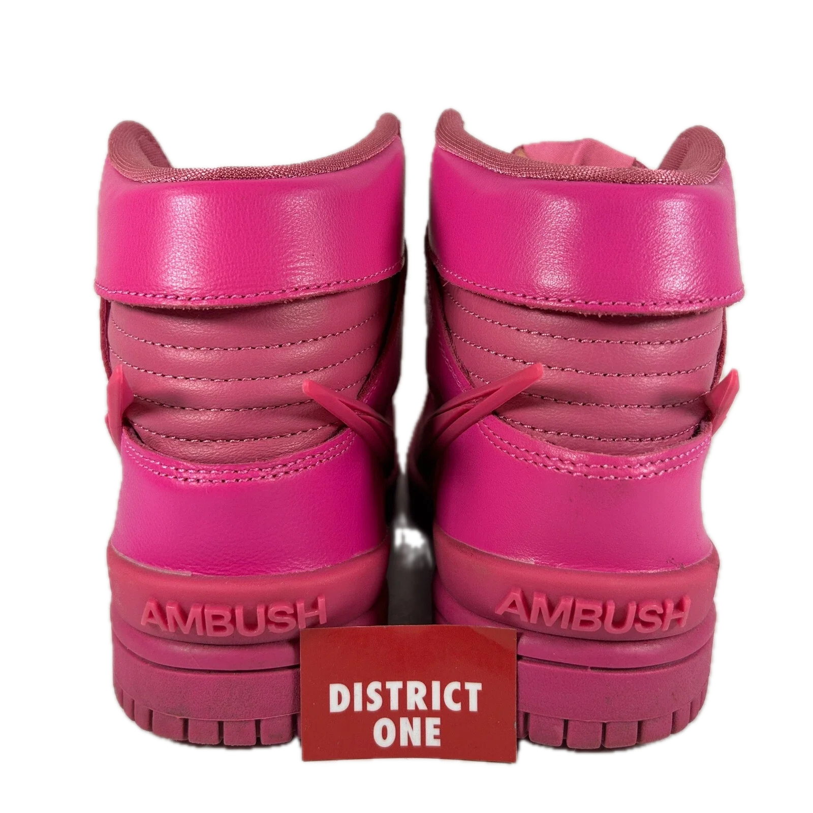 CU7544 600 Nike Dunk High AMBUSH Active Fuchsia [USED] - 4 M (Used) (No Box) - Image 3