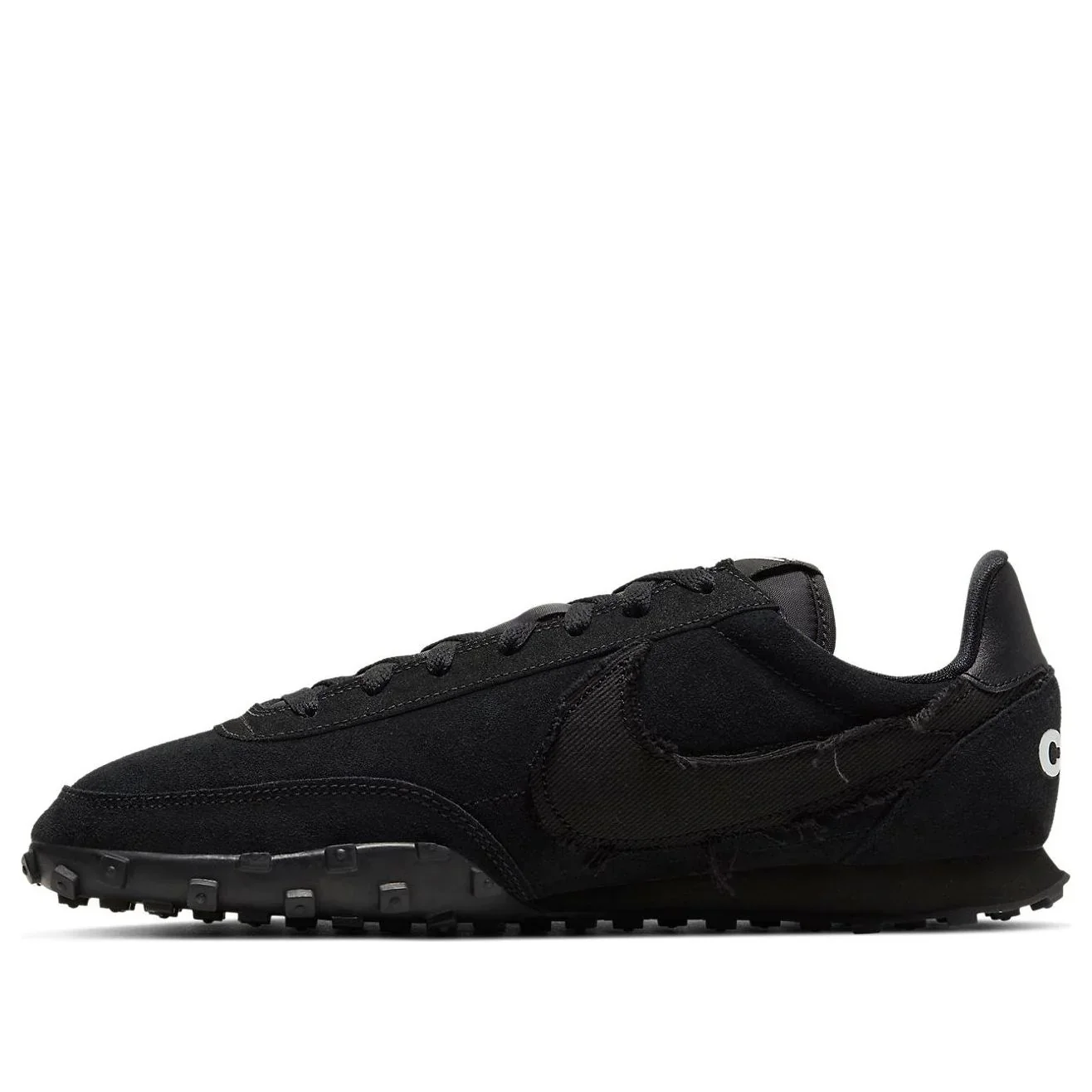 CU9080 002 Nike Waffle Racer Comme des Garcons Black [NO BOX]