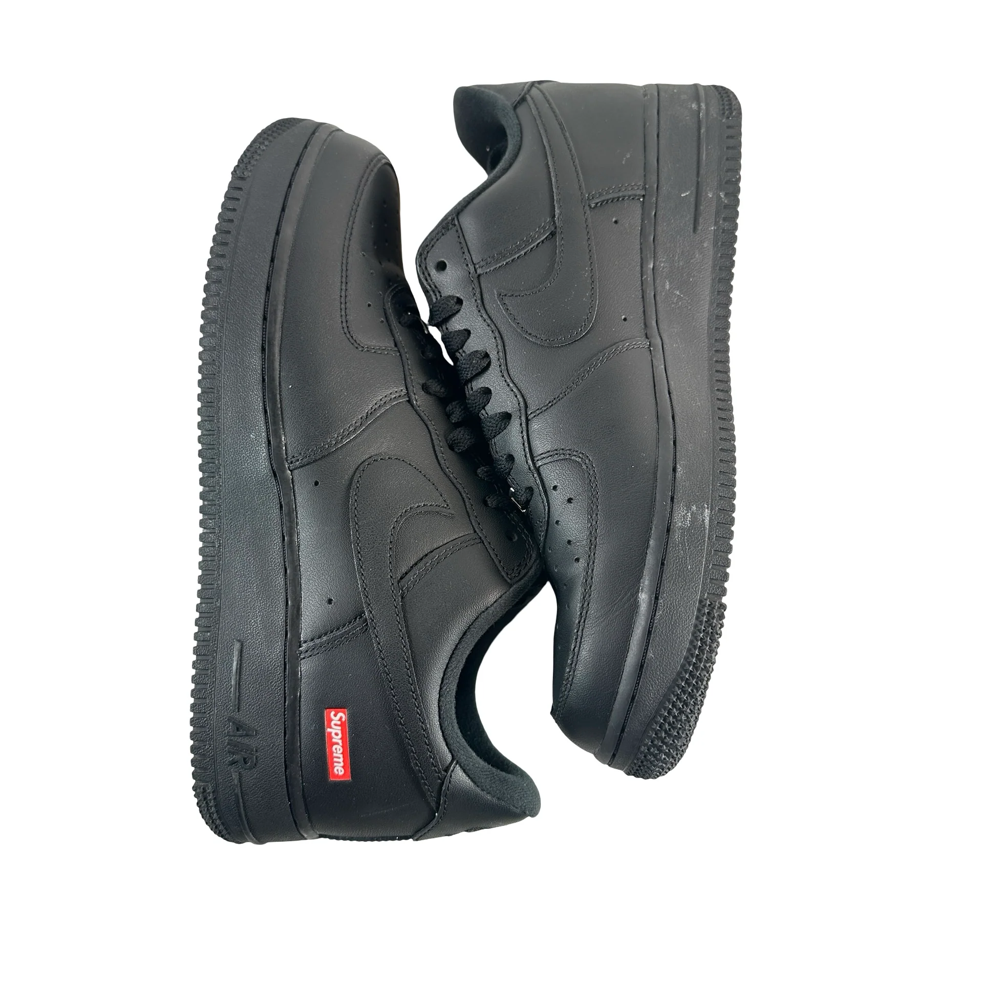 CU9225 001 Air Force 1 Low Supreme Black [USED] - 8.5 M (Used4) - Image 4