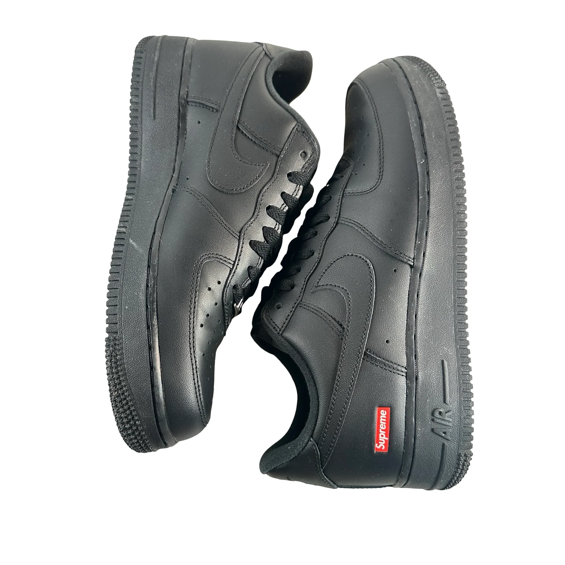 CU9225 001 Air Force 1 Low Supreme Black [USED] - 8.5 M (Used4) - Image 5