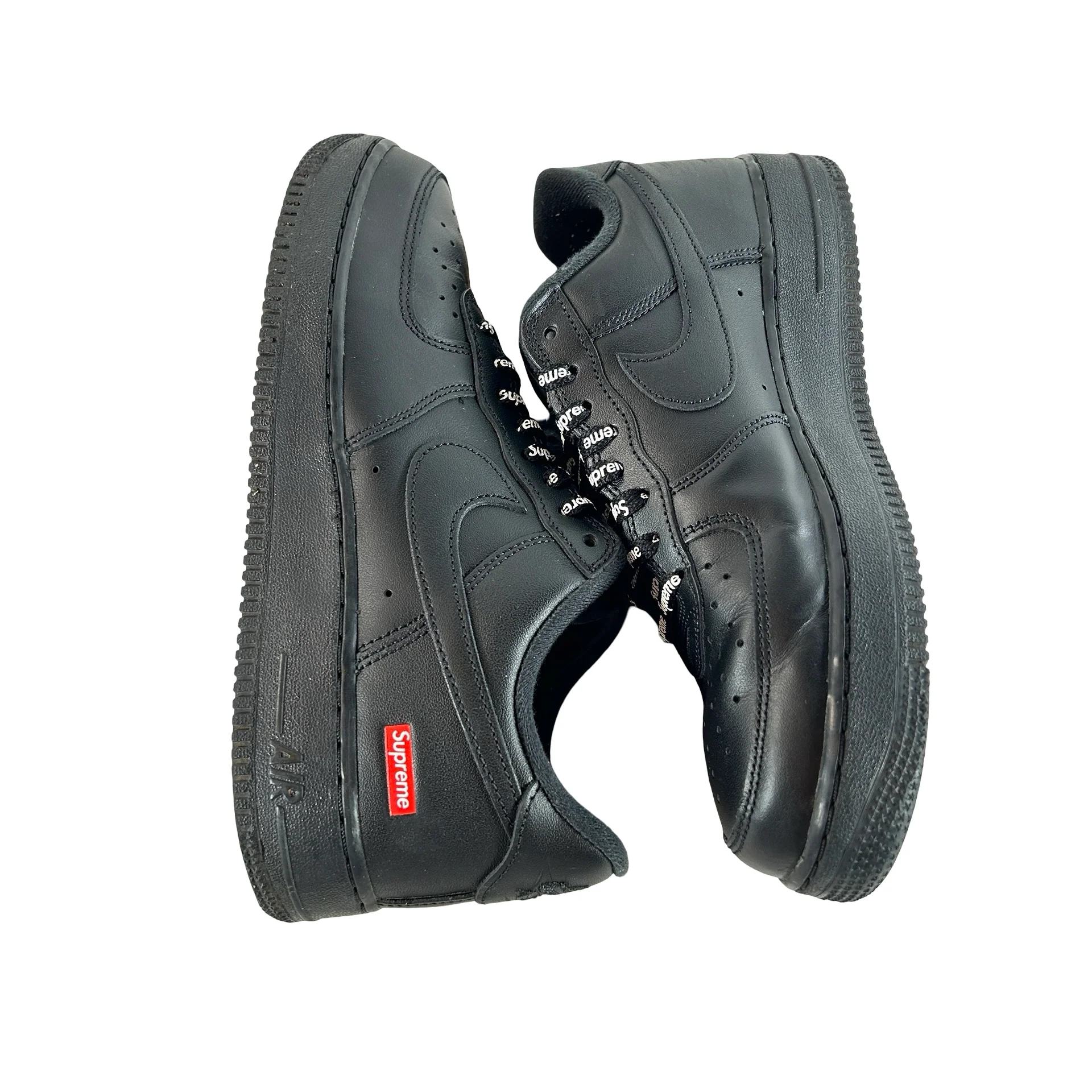 CU9225 001 Air Force 1 Low Supreme Black [USED] - 8.5 M (Used5) - Image 4