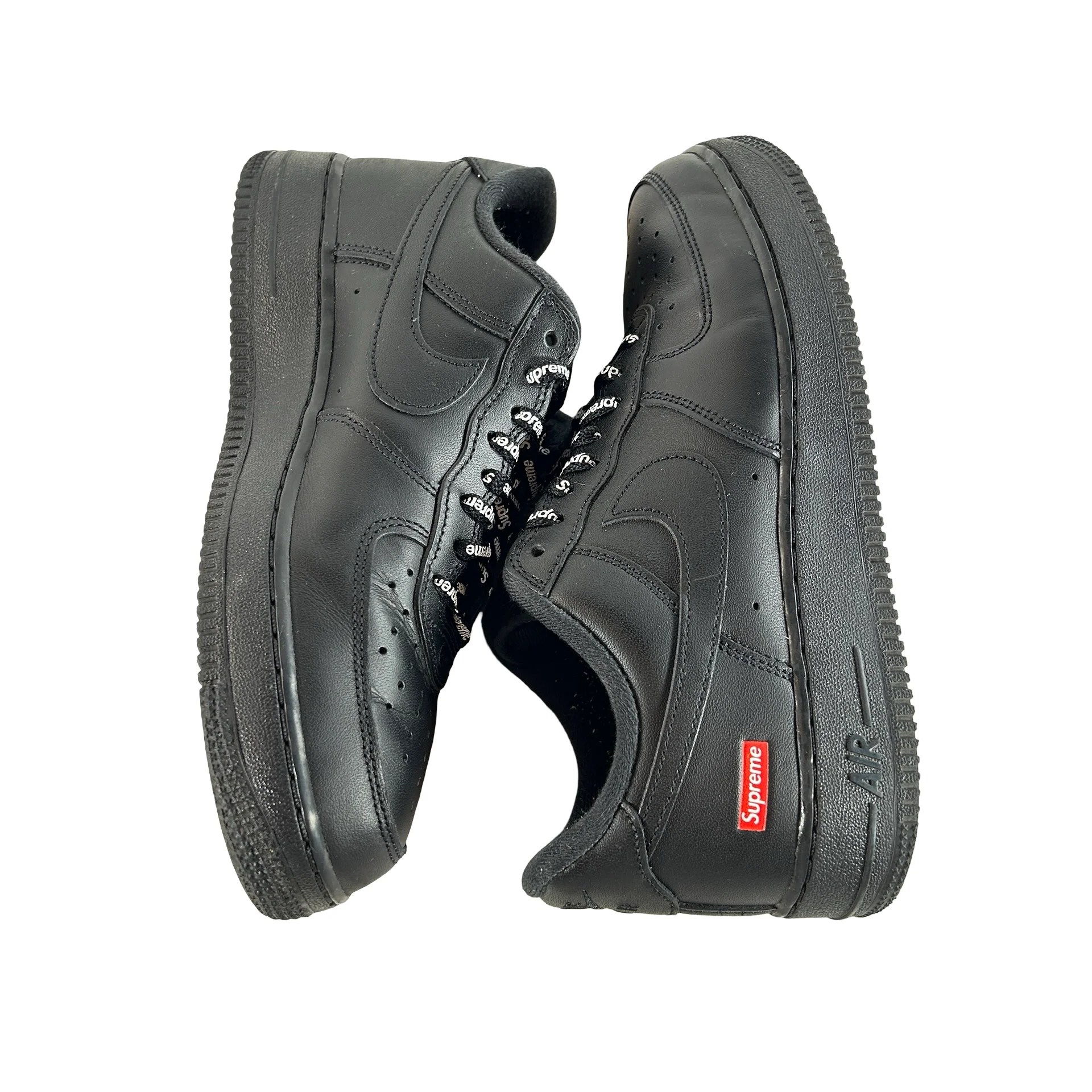 CU9225 001 Air Force 1 Low Supreme Black [USED] - 8.5 M (Used5) - Image 5