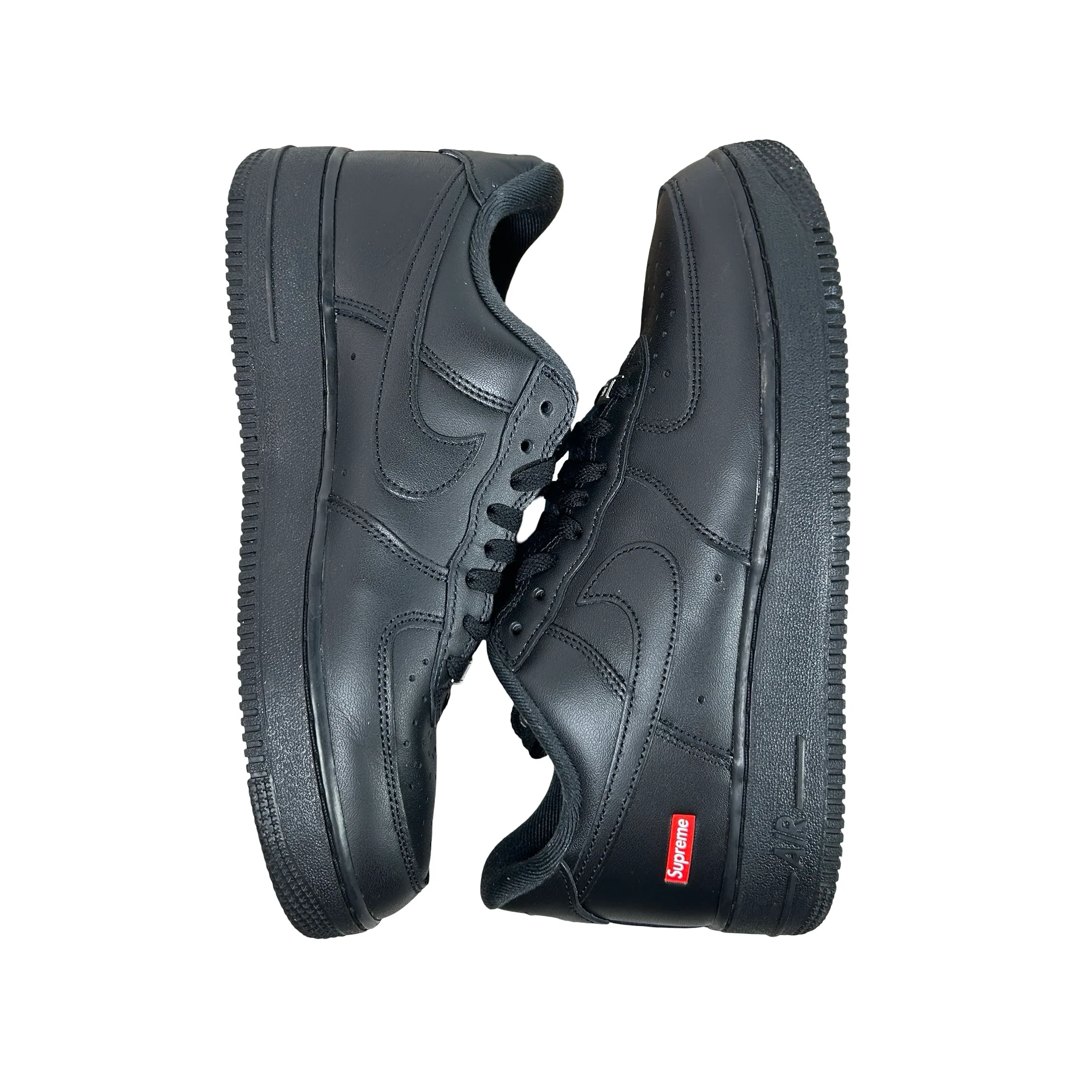 CU9225 001 Air Force 1 Low Supreme Black [USED] - 9.5 M (Used4) - Image 5