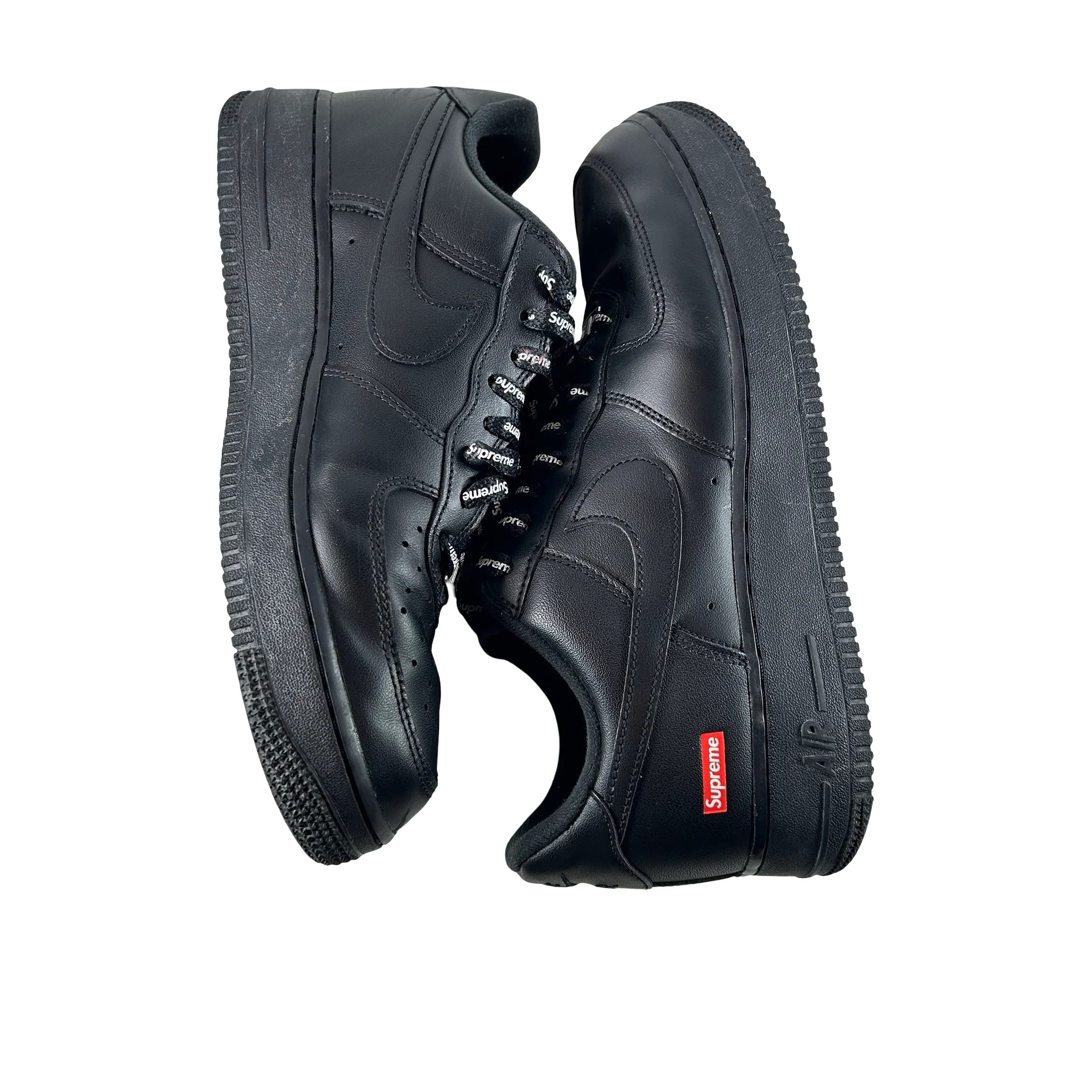 CU9225 001 Air Force 1 Low Supreme Black [USED] - 9 M (Used4) - Image 5