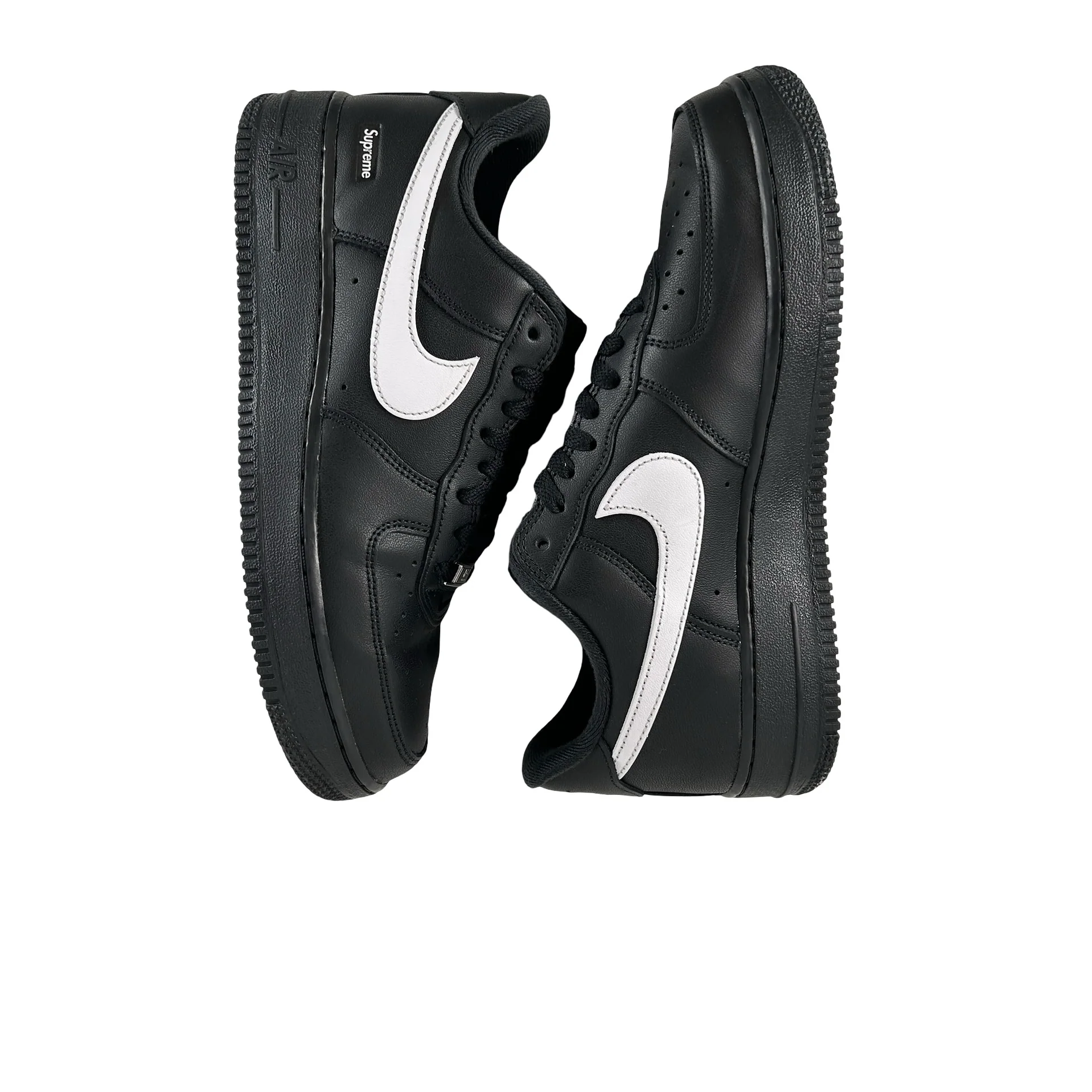 CU9225 002 Nike Air Force 1 Low Supreme Black White [USED] - 8 M (Used) - Image 5