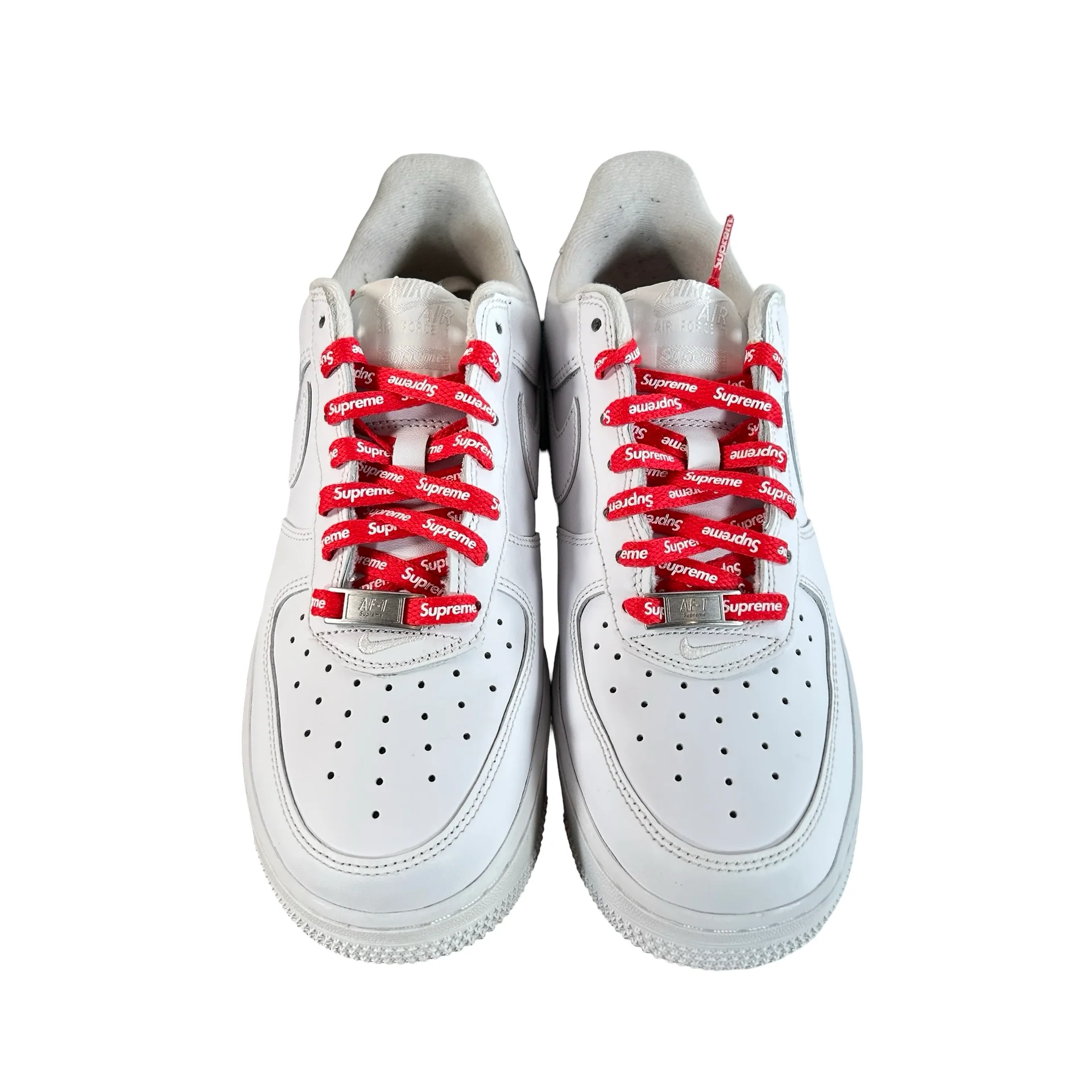 CU9225 100 AF1 Low Supreme White [USED] - 7 M (Used) - Image 2