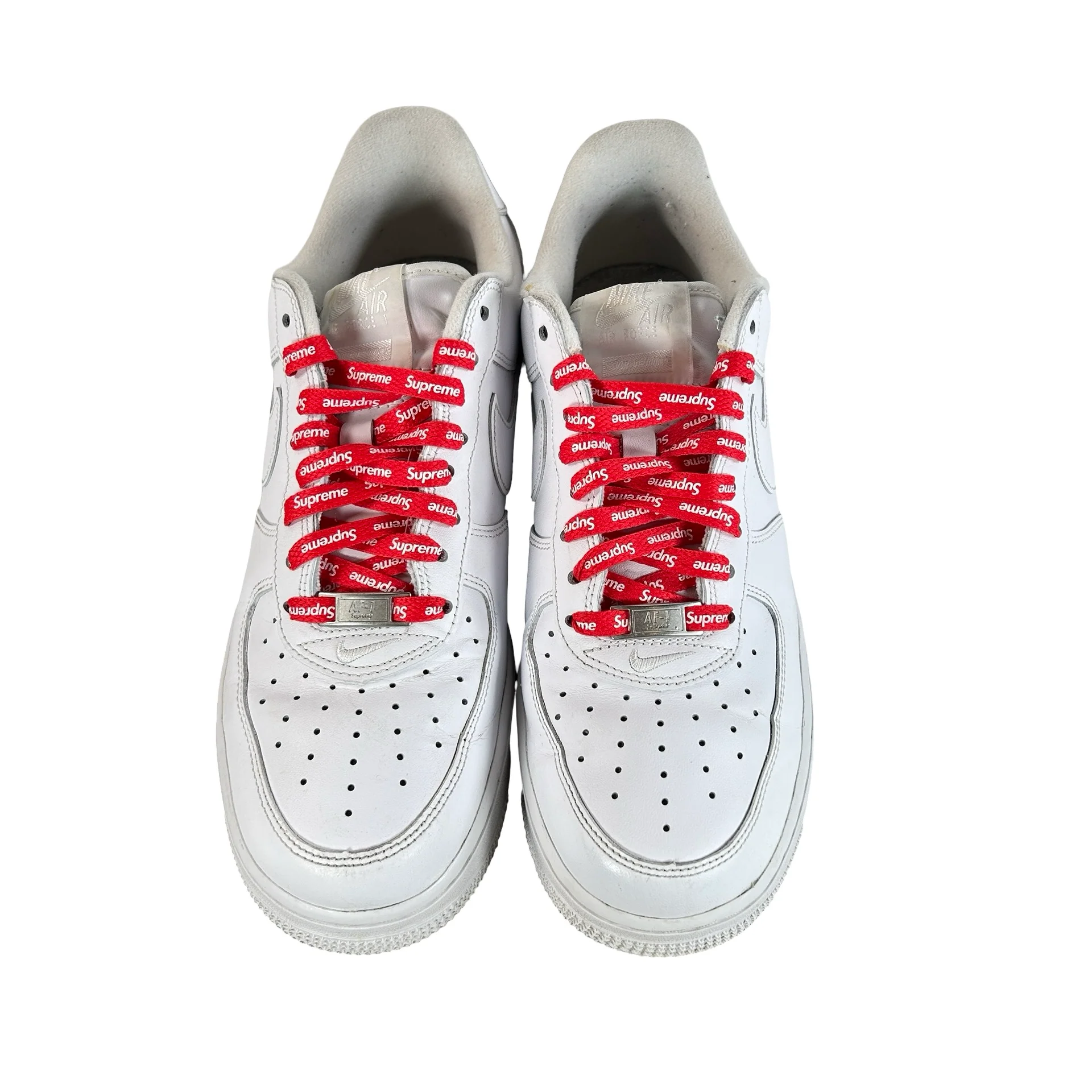 CU9225 100 AF1 Low Supreme White [USED] - 9 M (Used3) - Image 2