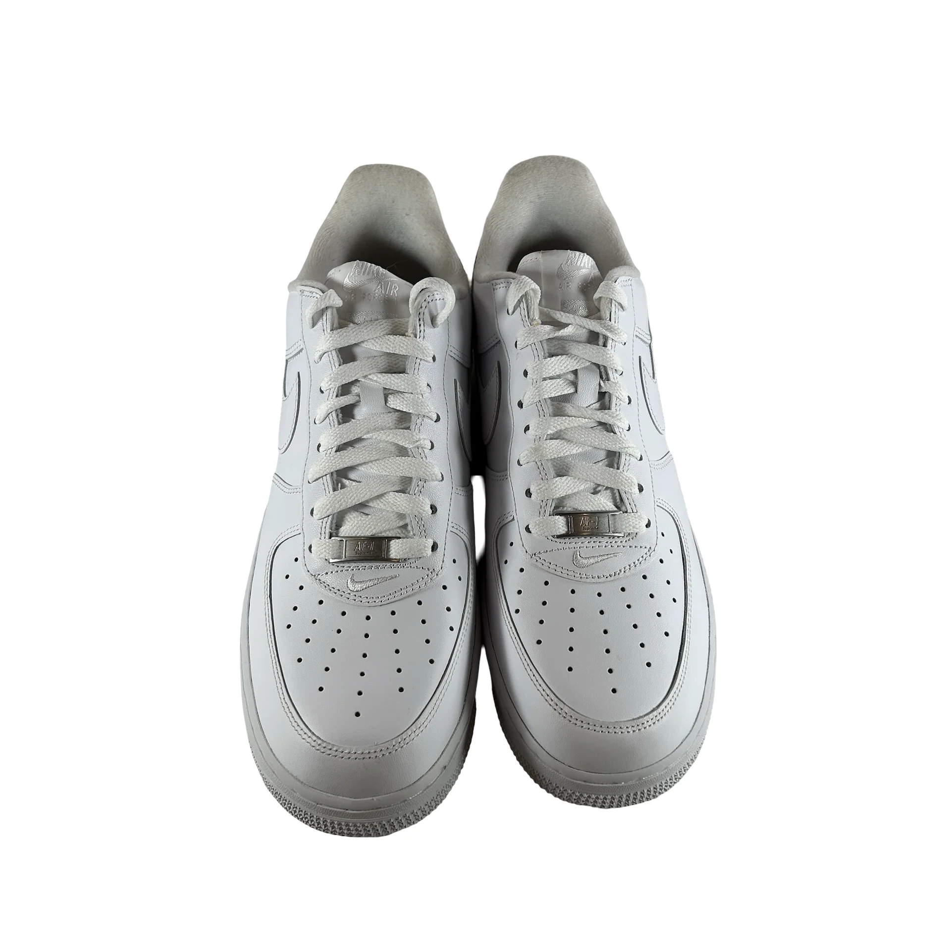 CU9225 100 Nike Air Force 1 Low Supreme White [USED] - 10.5 M (Used5) - Image 2