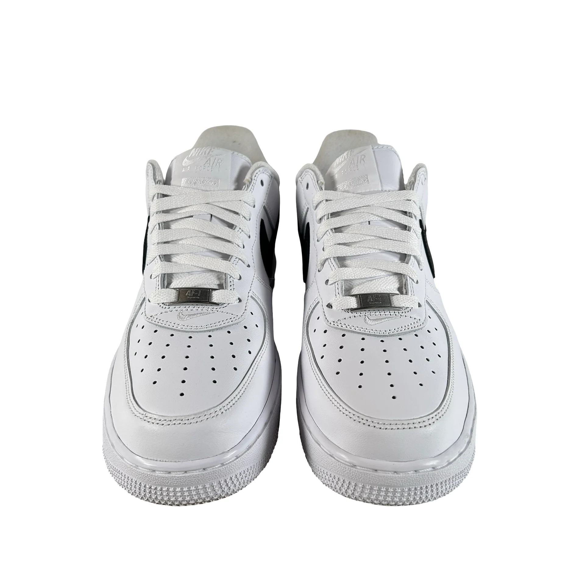 CU9225 102 Nike Air Force 1 Low Supreme White Black [USED] - 9.5 M (Used) - Image 2