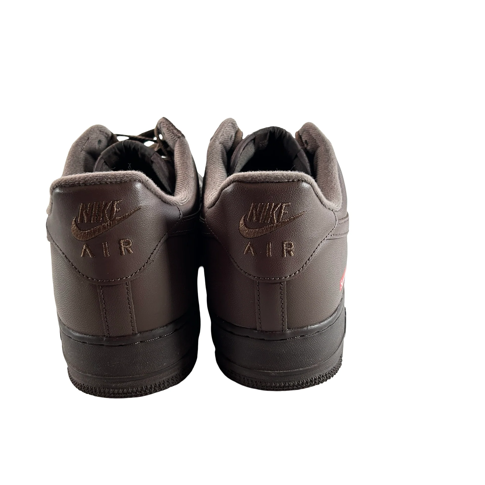 CU9225 200 Nike Air Force 1 Low Supreme Baroque Brown [USED] - 13 M (Used) (Replace Box) - Image 3