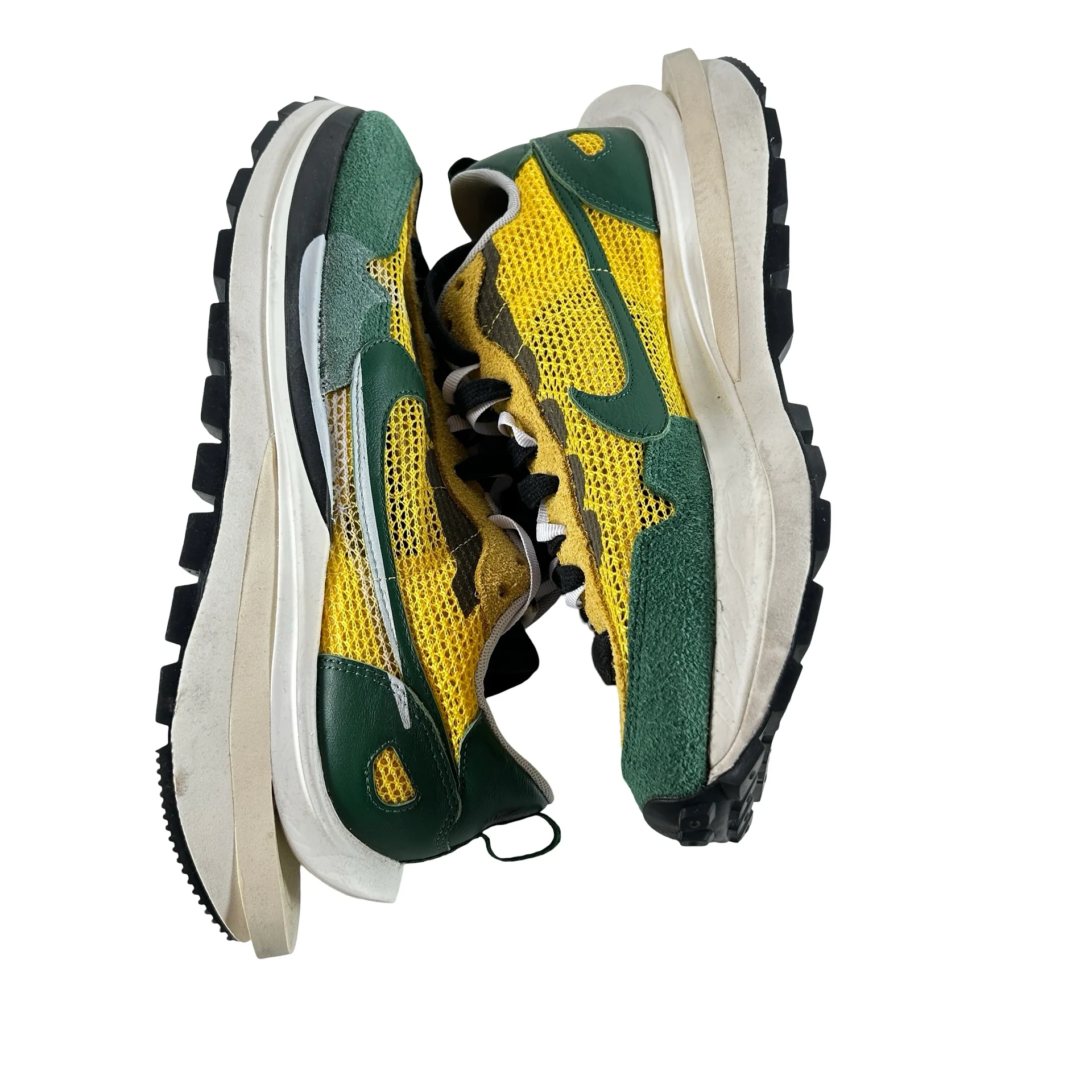 CV1363 700 Nike Vaporwaffle sacai Tour Yellow Stadium Green [USED] - 9.5 M (Used) (No Box) - Image 4