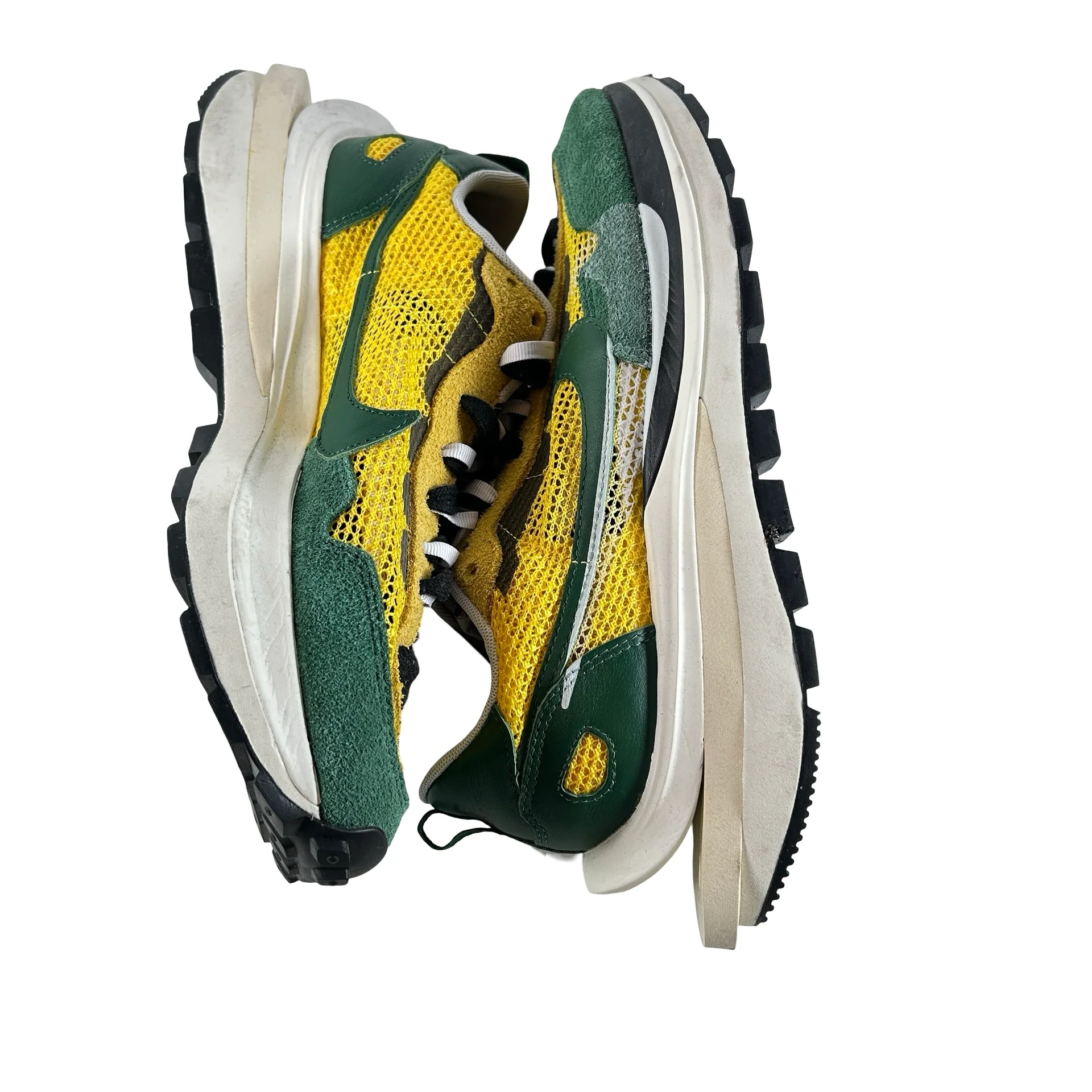 CV1363 700 Nike Vaporwaffle sacai Tour Yellow Stadium Green [USED] - 9.5 M (Used) (No Box) - Image 5