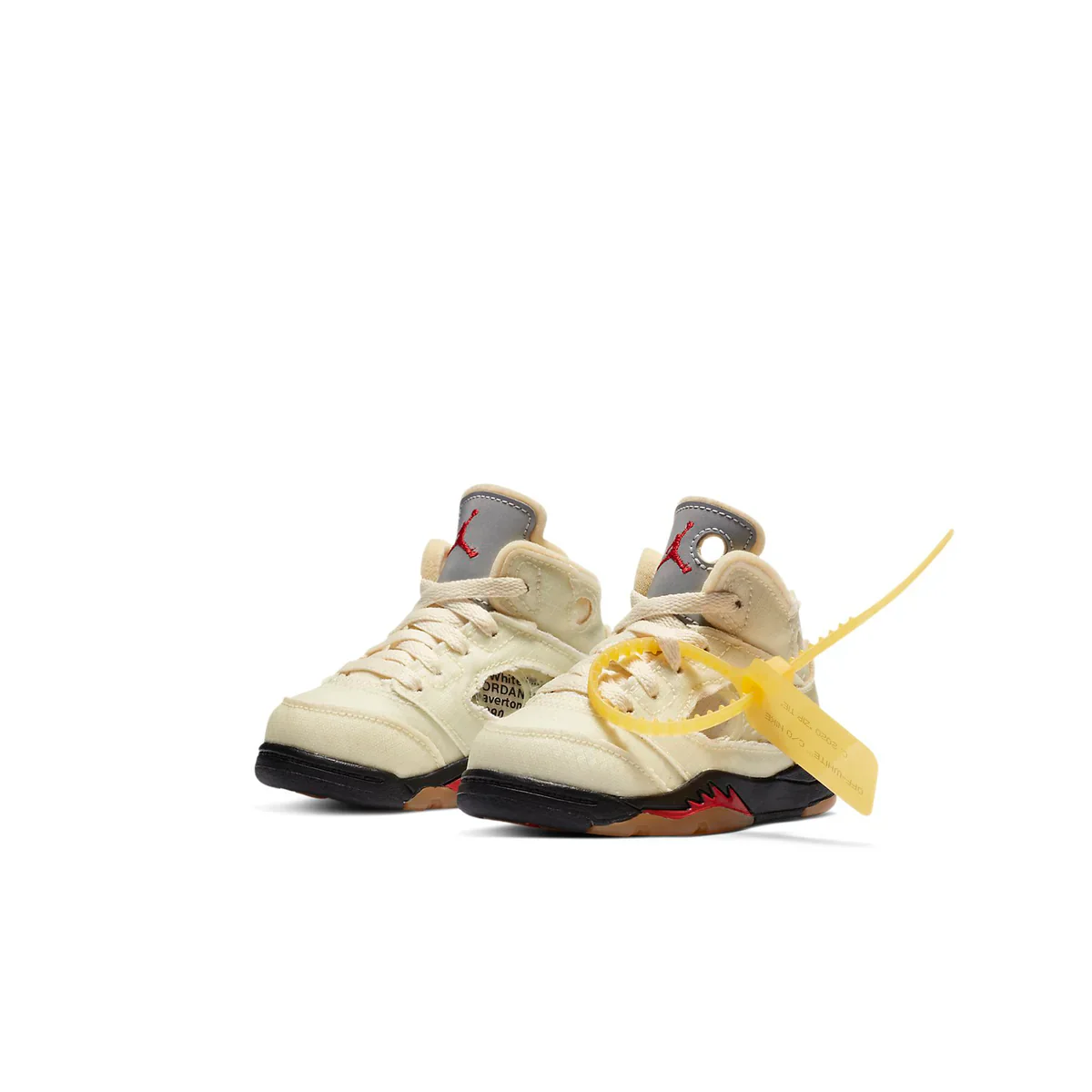 CV4828 100 Air Jordan 5 Retro Off-White Sail (TD) - Image 2