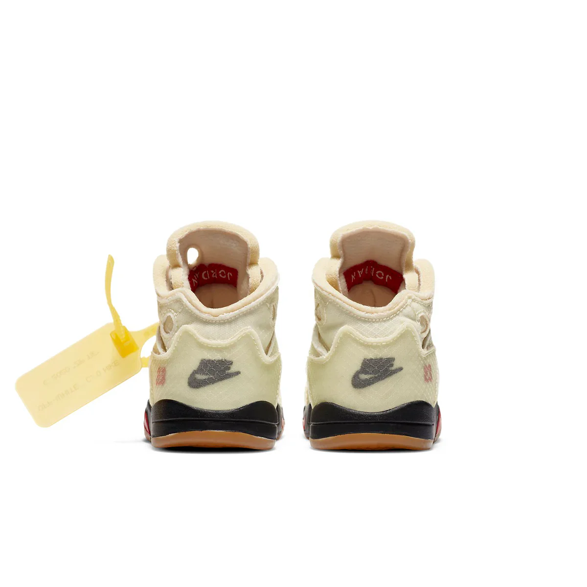 CV4828 100 Air Jordan 5 Retro Off-White Sail (TD) - Image 4