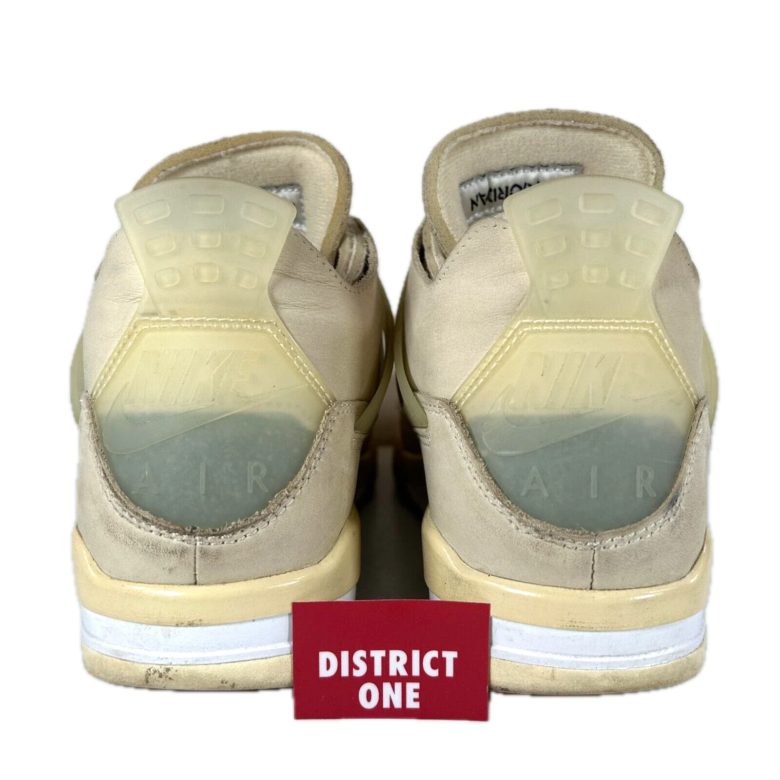CV9388 100 Jordan 4 Off-White Sail [USED] - 8 W (Used) - Image 3