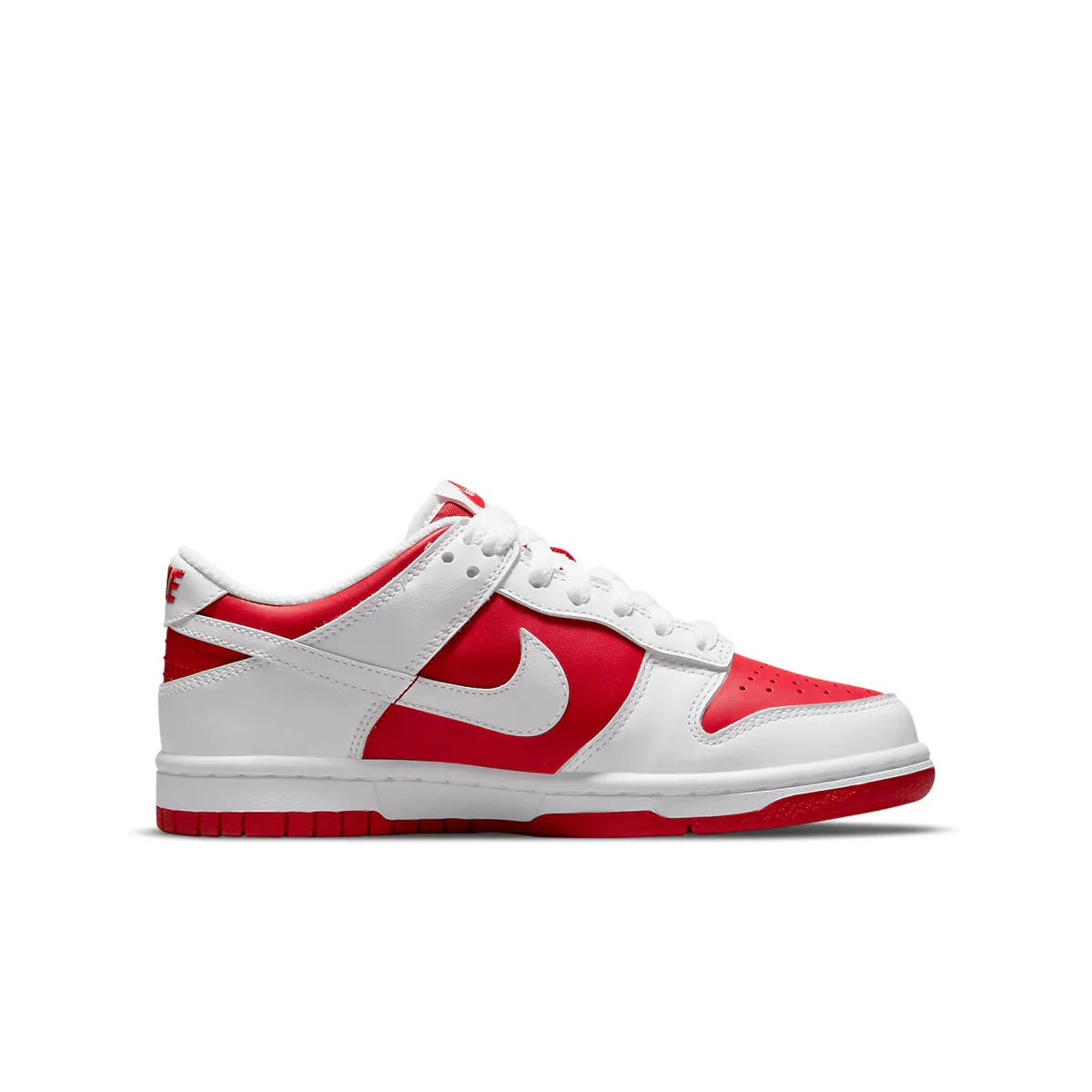 CW1590 600 Nike Dunk Low Championship Red (GS) - Image 2