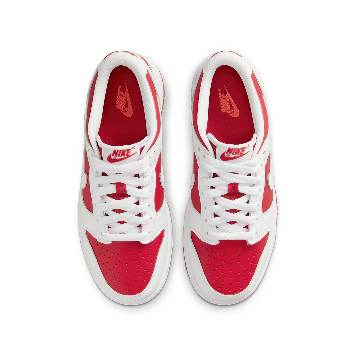 CW1590 600 Nike Dunk Low Championship Red (GS) - Image 4