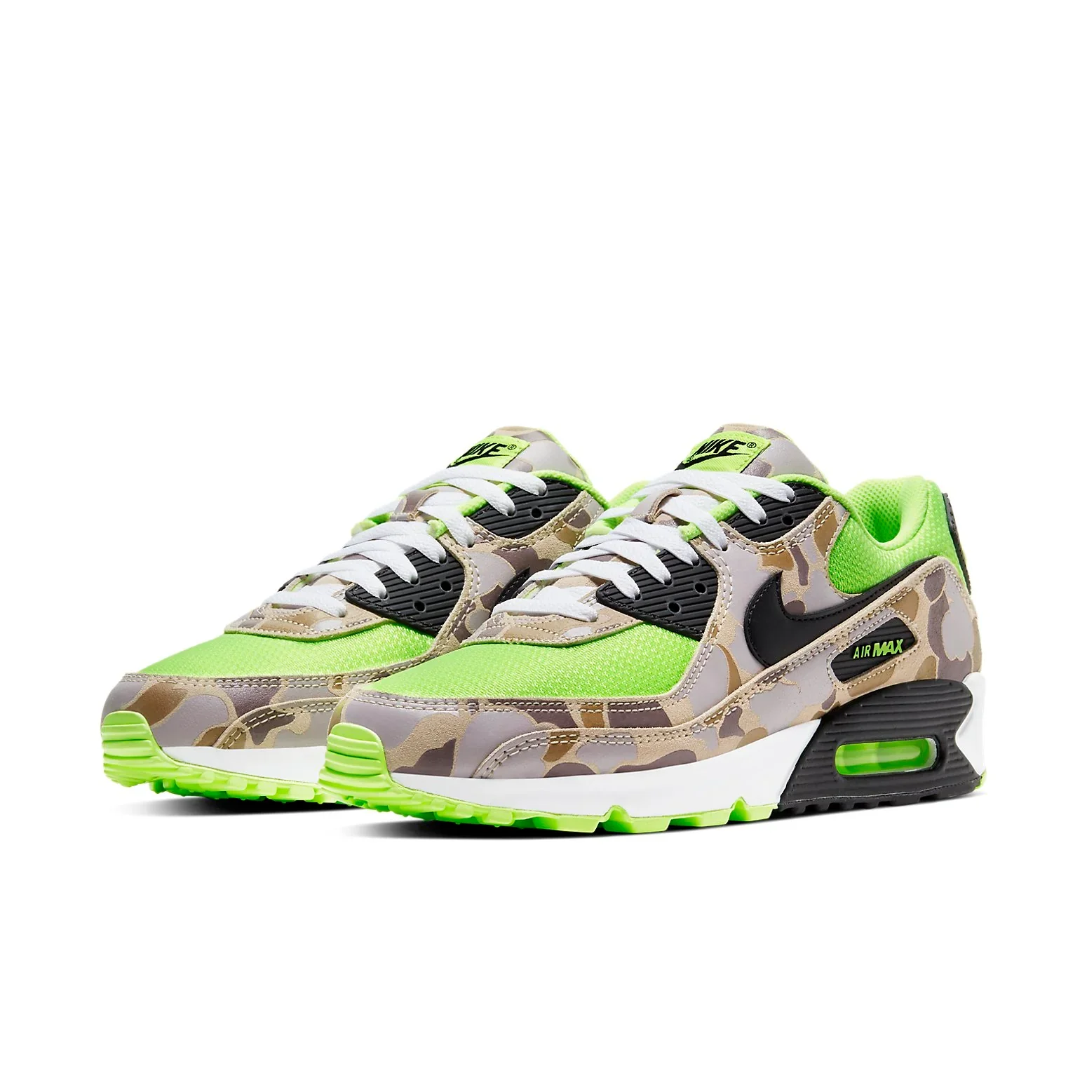 CW4039 300 Nike Air Max 90 Green Camo - Image 3