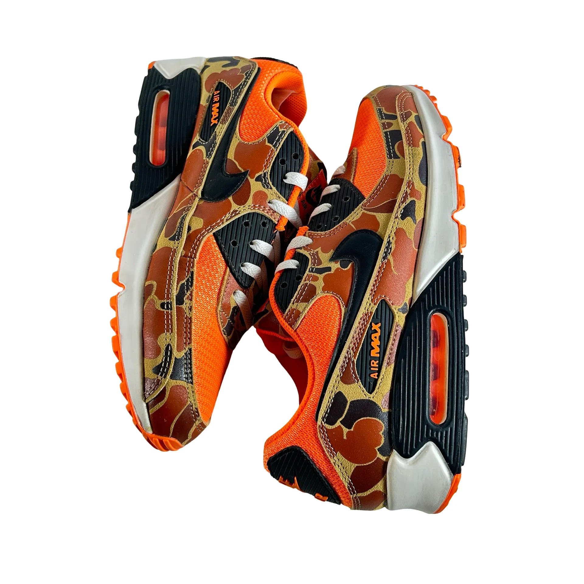 CW4039 800  Nike Air Max 90 Duck Camo Orange [USED] - 11 M (Used) (No Box) - Image 5