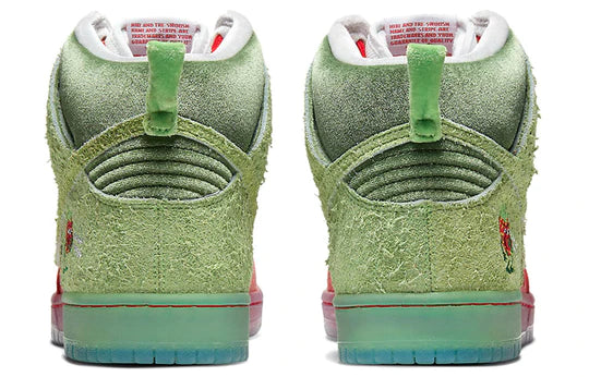 CW7093 600 Nike SB Dunk High Strawberry Cough [CONDITIONAL] [NO BOX] - Image 5