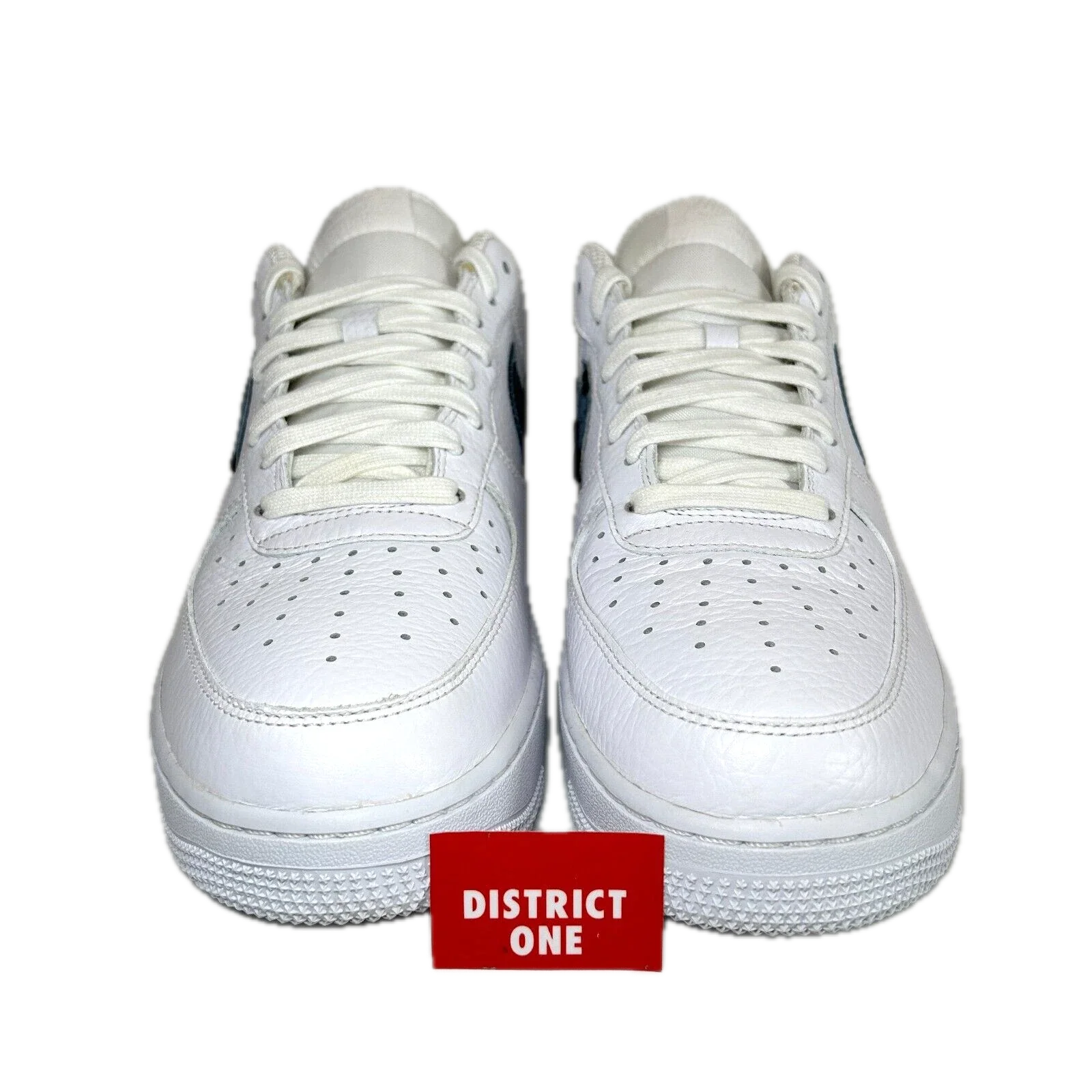 CW7567 100 Nike Air Force 1 Low Pony Hair Snakeskin Midnight Turquoise [USED] - 9.5 (VNDS) - Image 2