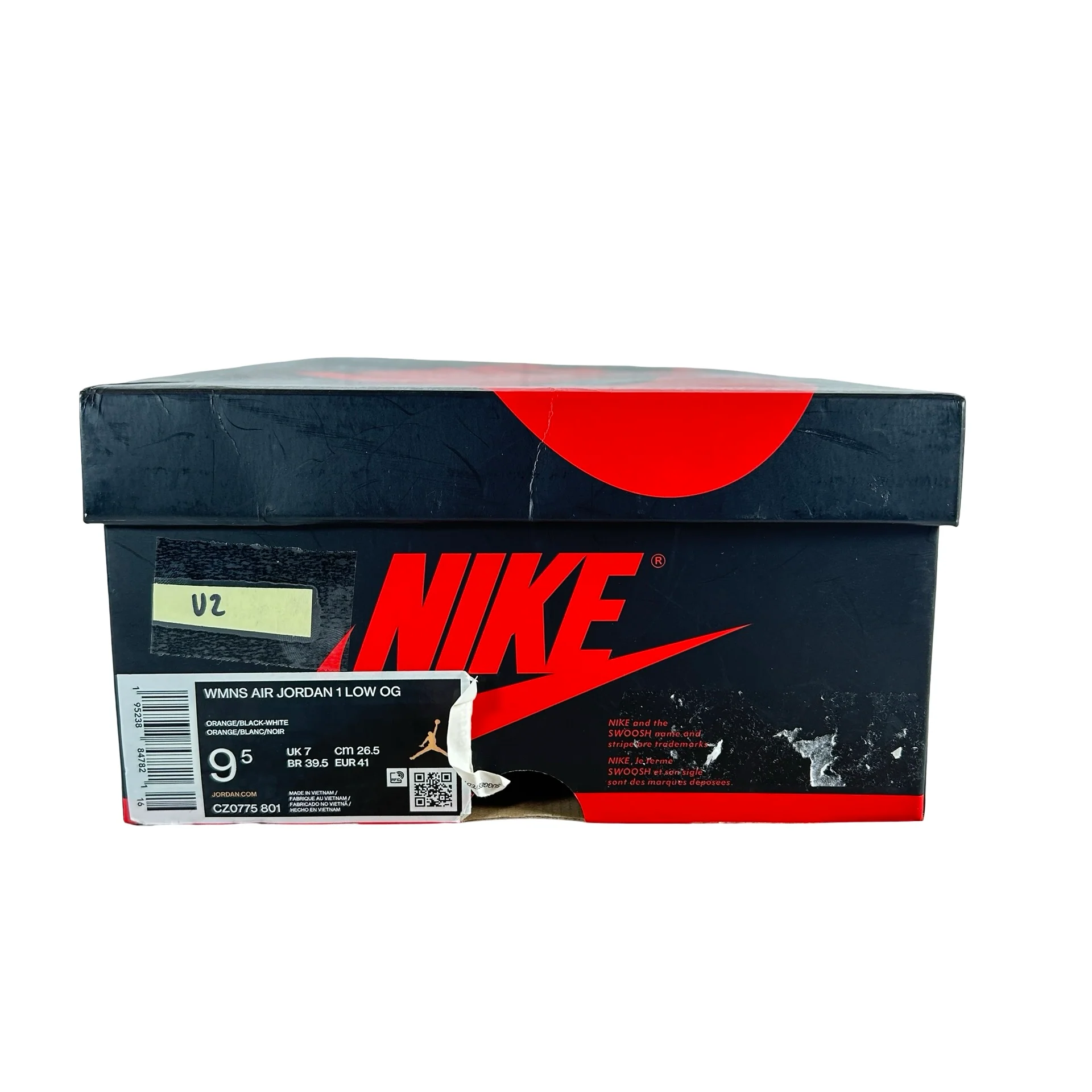 CZ0775 801 Jordan 1 Low OG Starfish (Women's) [USED] - 9.5 W (Used2) - Image 7