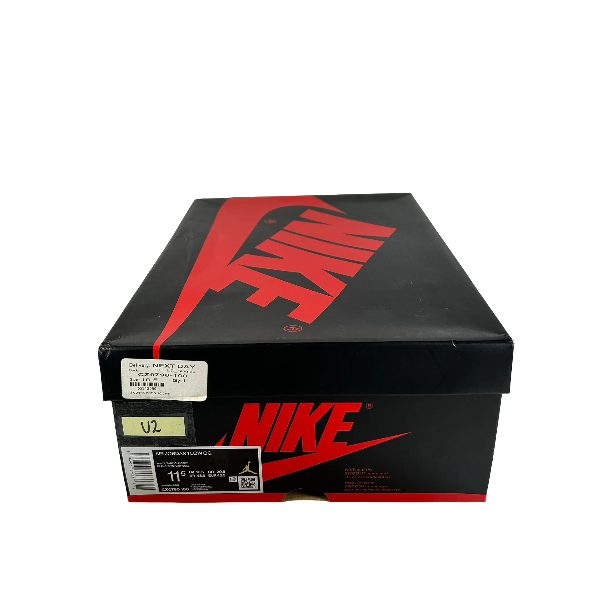 CZ0790 100 Jordan 1 Low OG Neutral Grey (2021) [USED] - 11.5 M (Used2) - Image 7