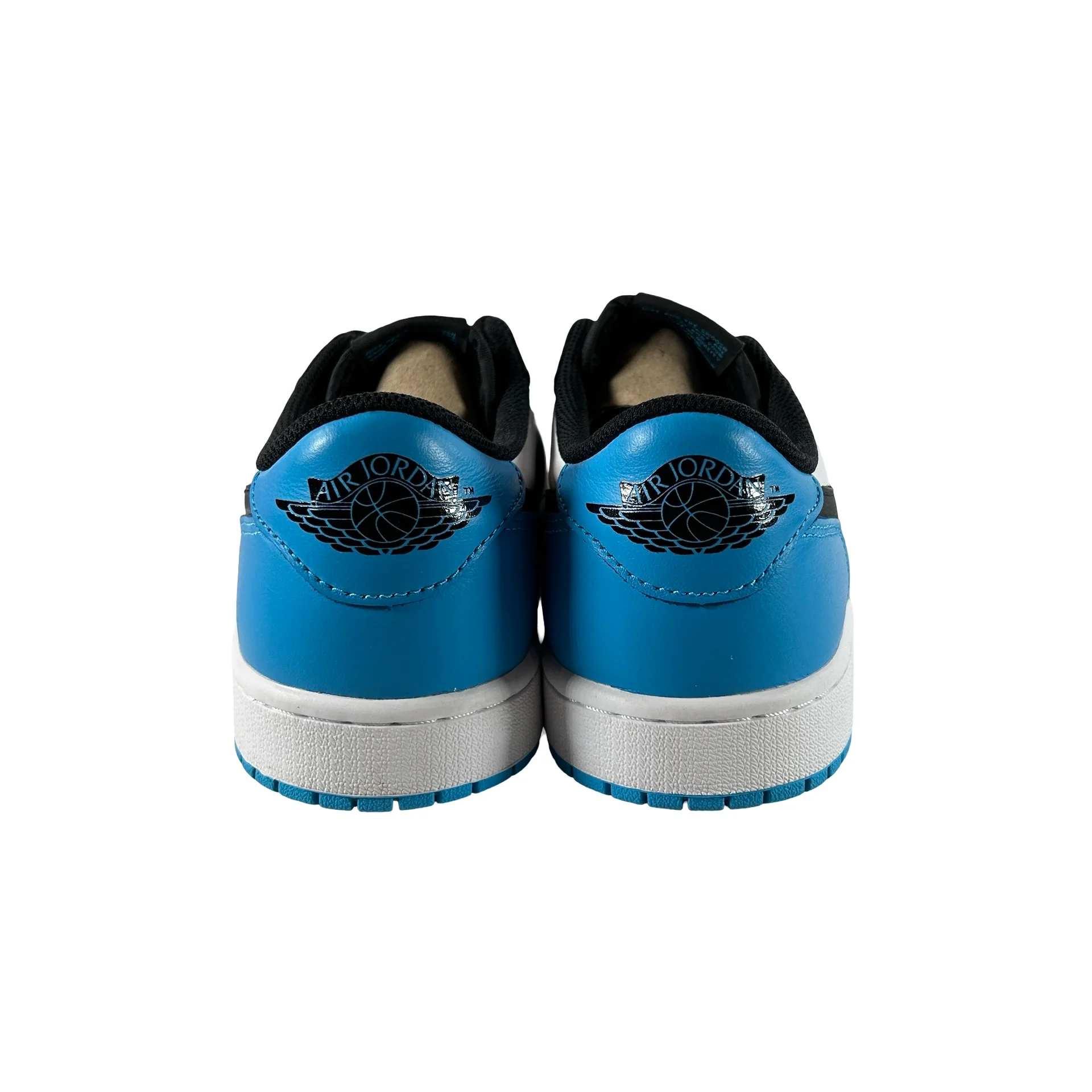 CZ0790 104 Jordan 1 Retro Low OG Black Dark Powder Blue [USED] - 10 M (Used2) - Image 3