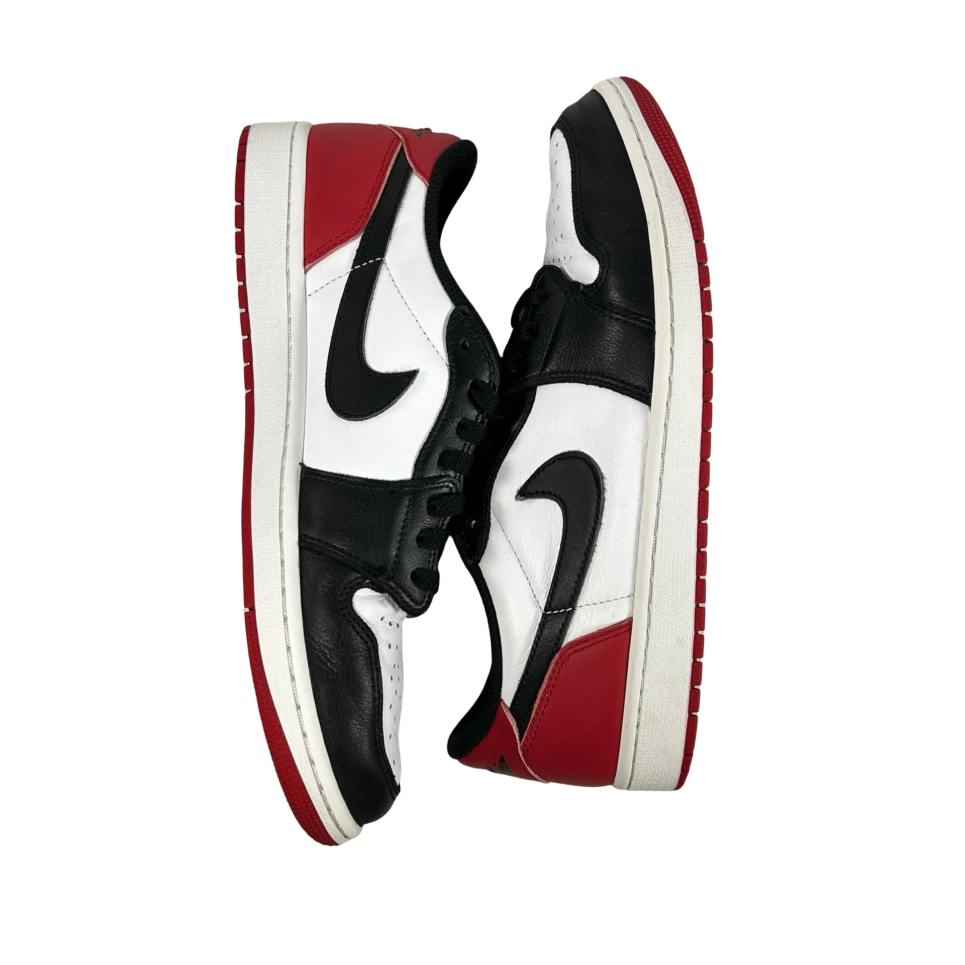 CZ0790 106  Jordan 1 Retro Low OG Black Toe (2023) [USED] - 10.5 M (Used3) - Image 5