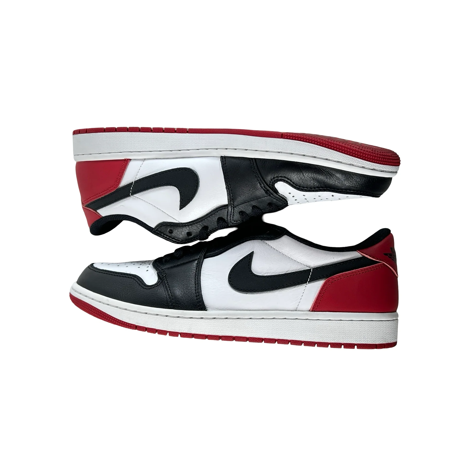 CZ0790 106  Jordan 1 Retro Low OG Black Toe (2023) [USED] - 10.5 M (Used4) - Image 5
