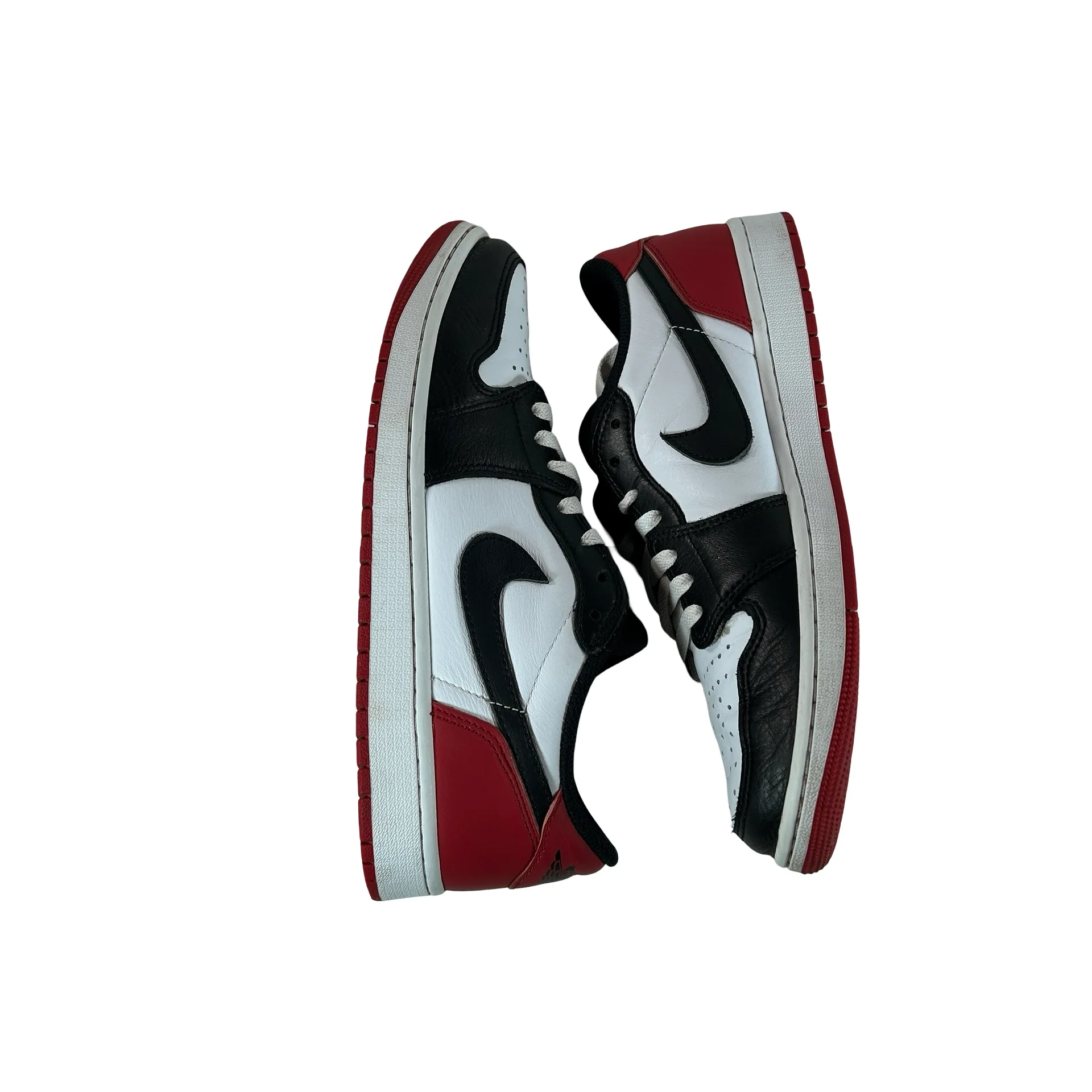 CZ0790 106  Jordan 1 Retro Low OG Black Toe (2023) [USED] - 10 M (Used2) - Image 4