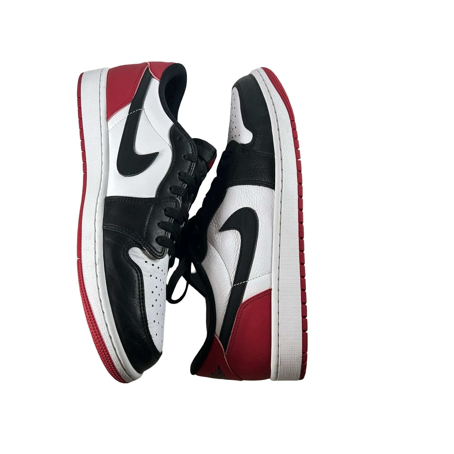 CZ0790 106  Jordan 1 Retro Low OG Black Toe (2023) [USED] - 13 M (Used2) - Image 5