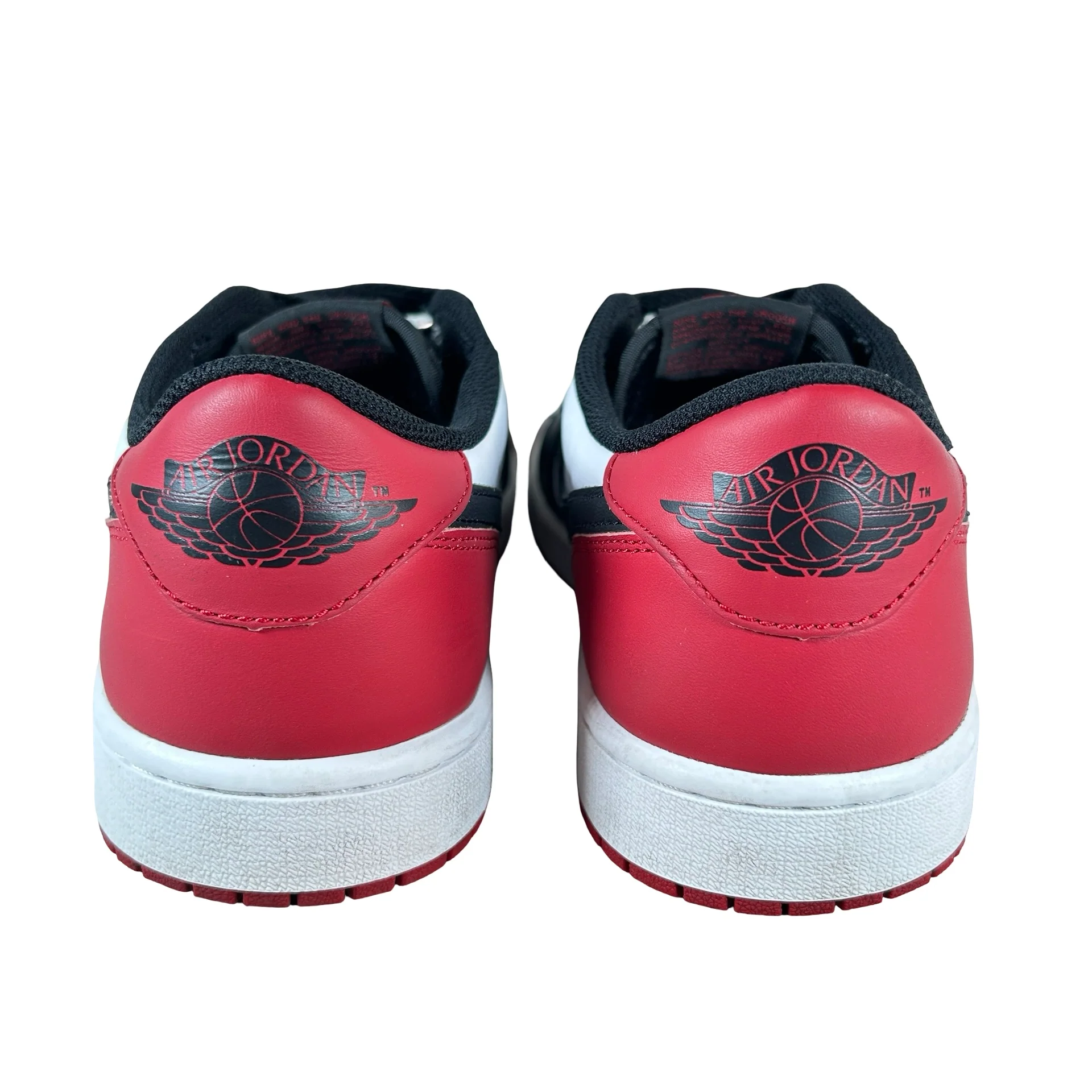 CZ0790 106  Jordan 1 Retro Low OG Black Toe (2023) [USED] - 9.5 M (Used) - Image 3