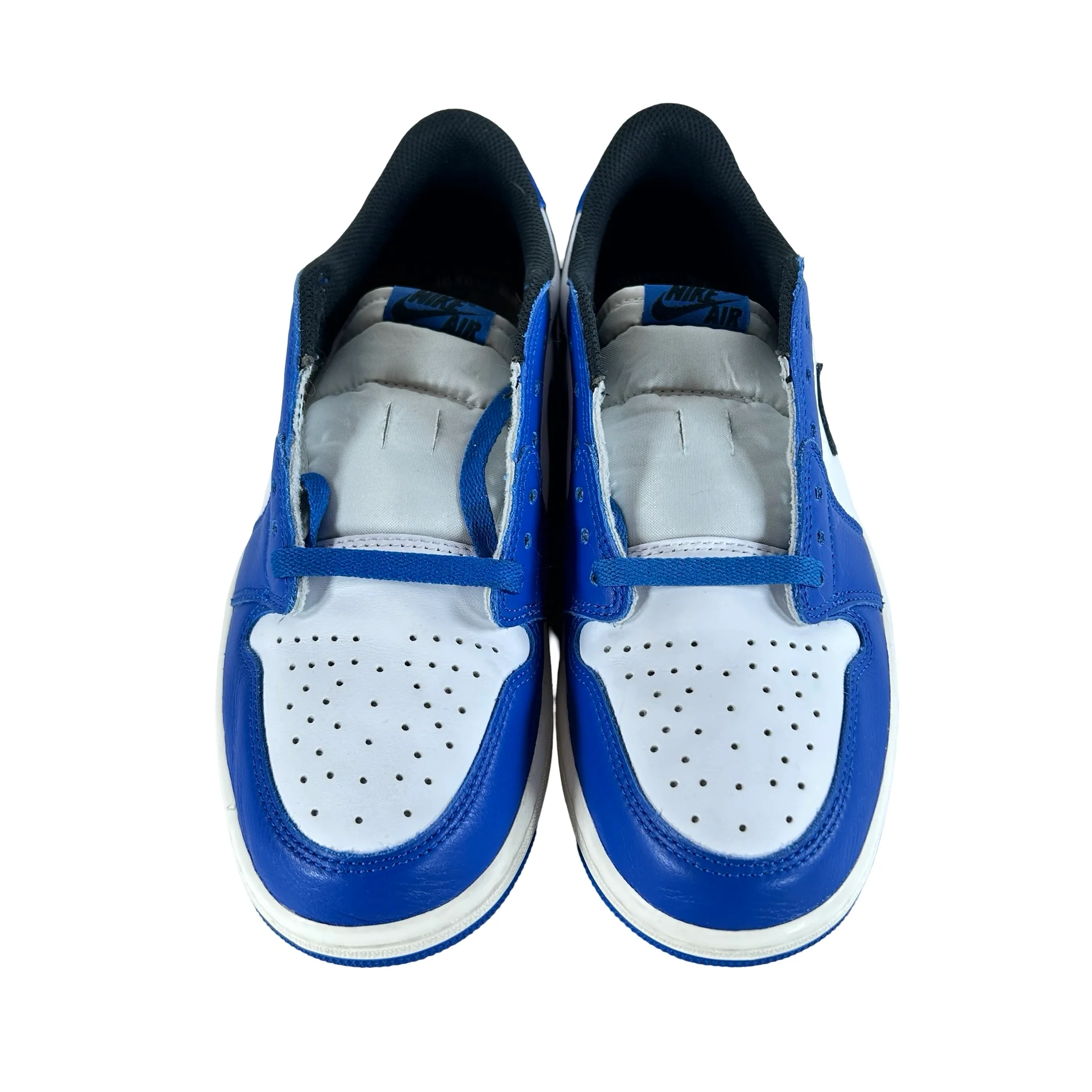 CZ0790 140 Jordan 1 Retro Low OG Game Royal [USED] - 9.5 M (Used2) (No Box2) (No Insoles) - Image 2