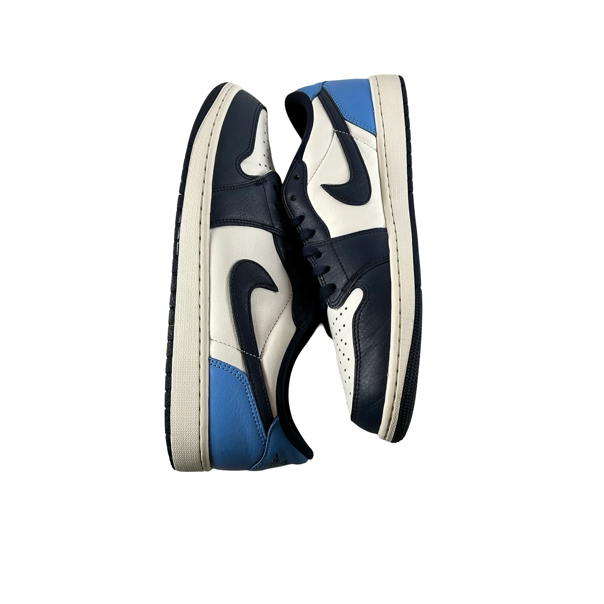 CZ0790 400 Jordan 1 Low OG Obsidian UNC [USED] - 11.5 M (Used) - Image 4