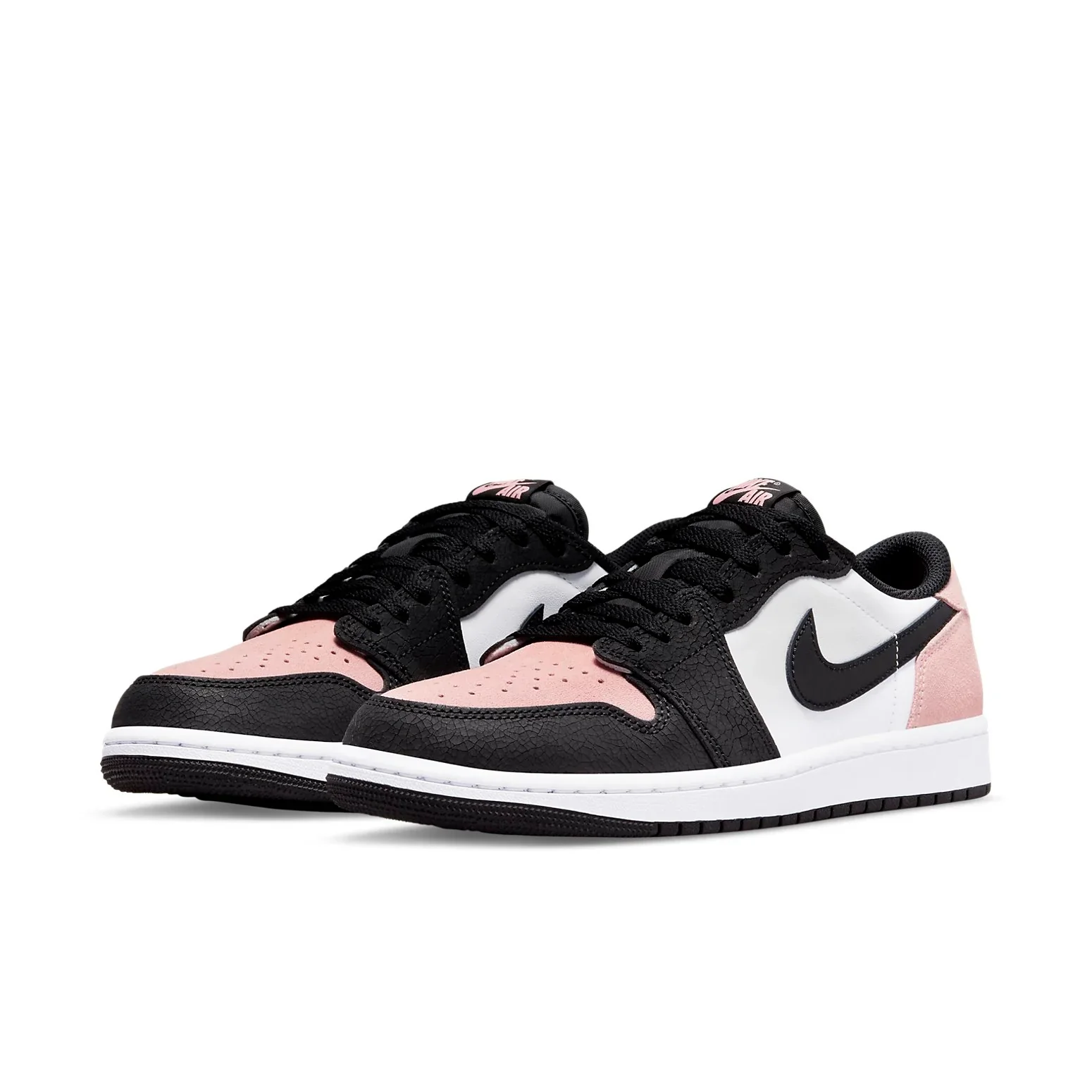 CZ0858 061 Jordan 1 Low OG Bleached Coral (GS) [NO BOX] - Image 3