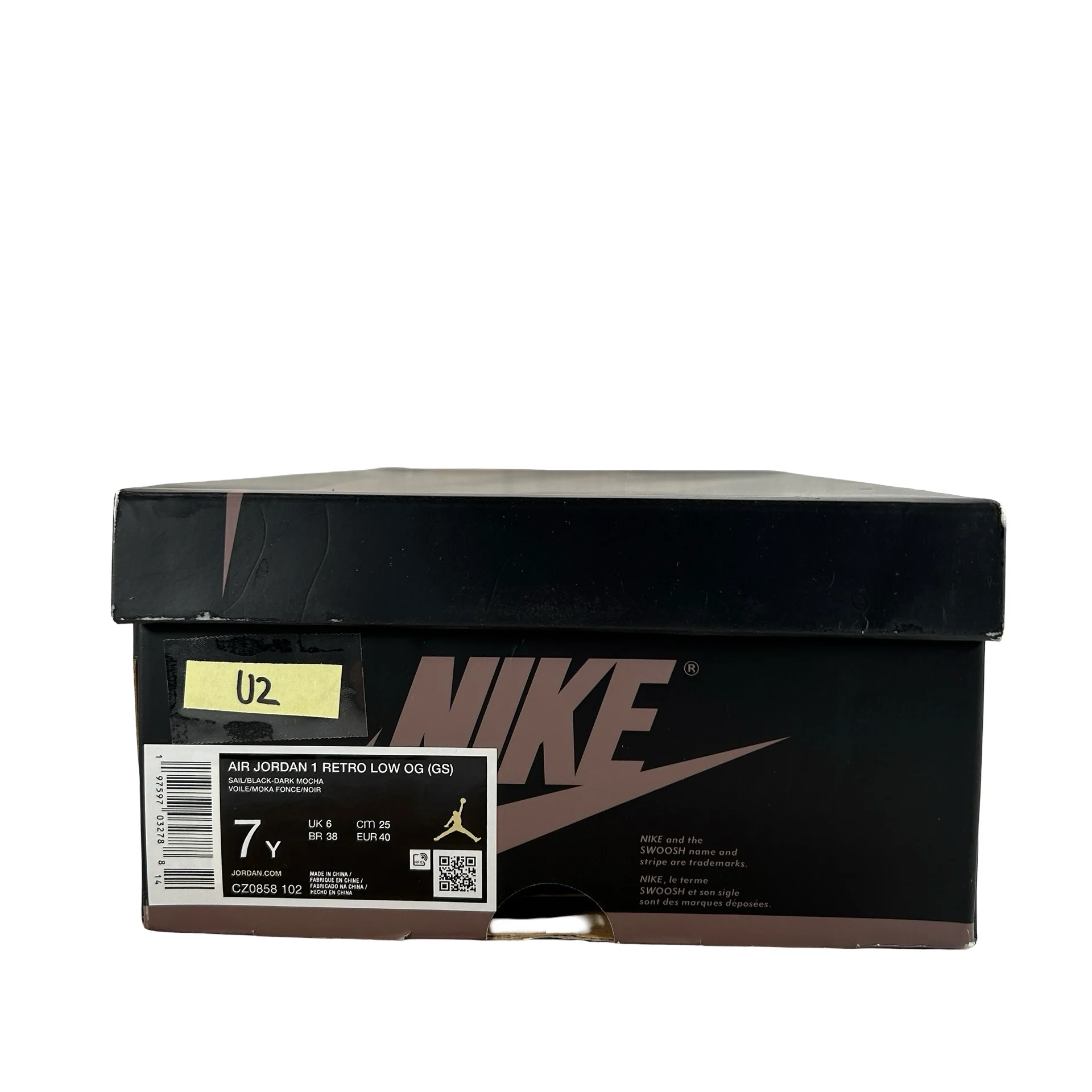 CZ0858 102 Jordan 1 Retro Low OG Mocha (GS) [USED] - 7 Y (Used2) - Image 7