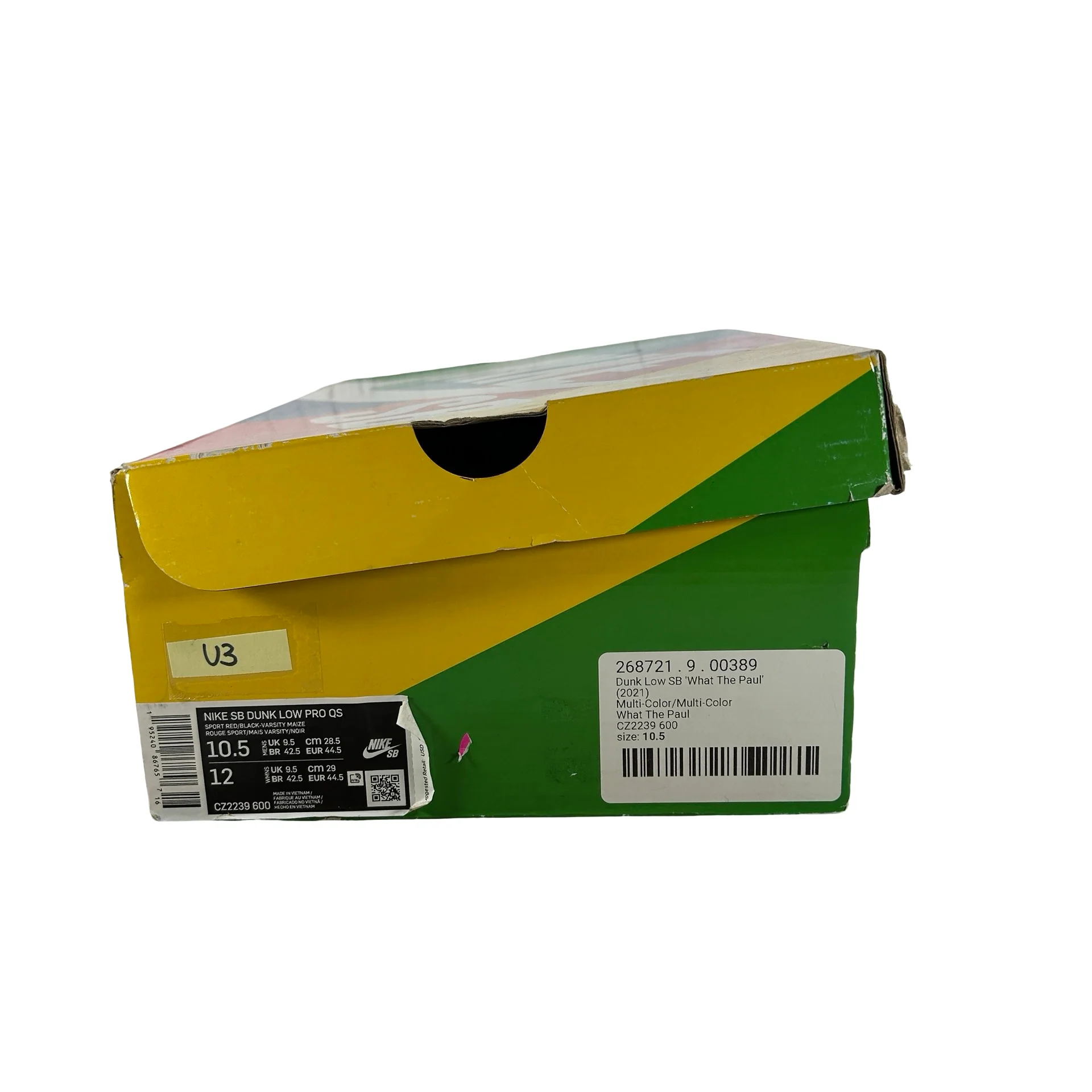 CZ2239 600 Nike SB Dunk Low What The Paul [USED] - 10.5 M (Used3) - Image 7