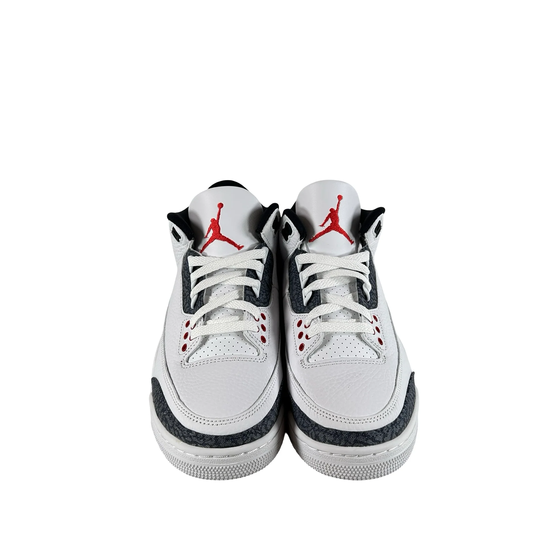 CZ6431 100 Jordan 3 Retro SE Fire Red Denim (2020) [CONDITIONAL] - 7 M (Yellowing) - Image 2