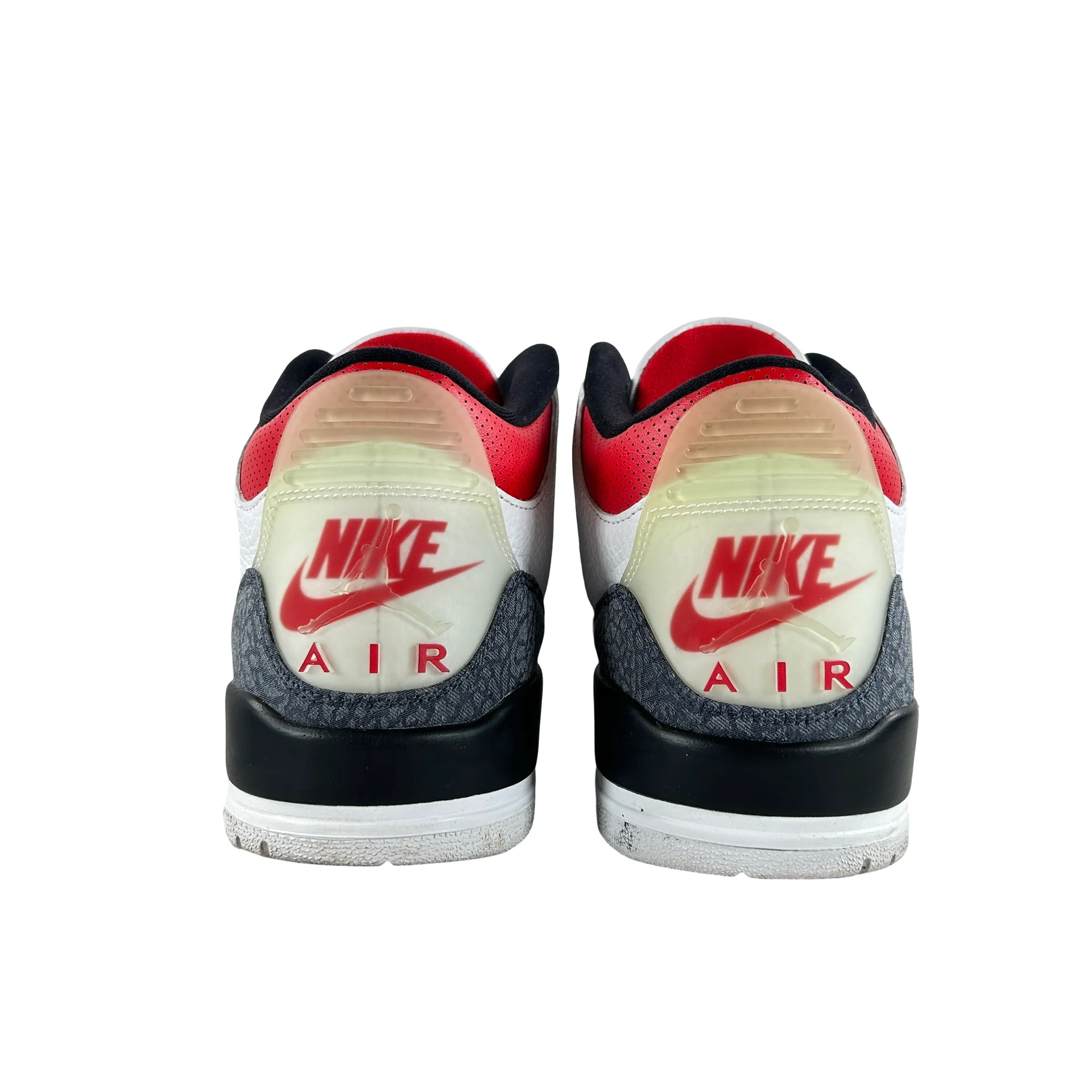 CZ6431 100 Jordan 3 Retro SE Fire Red Denim (2020) [USED] - 13 M (Used3) - Image 3