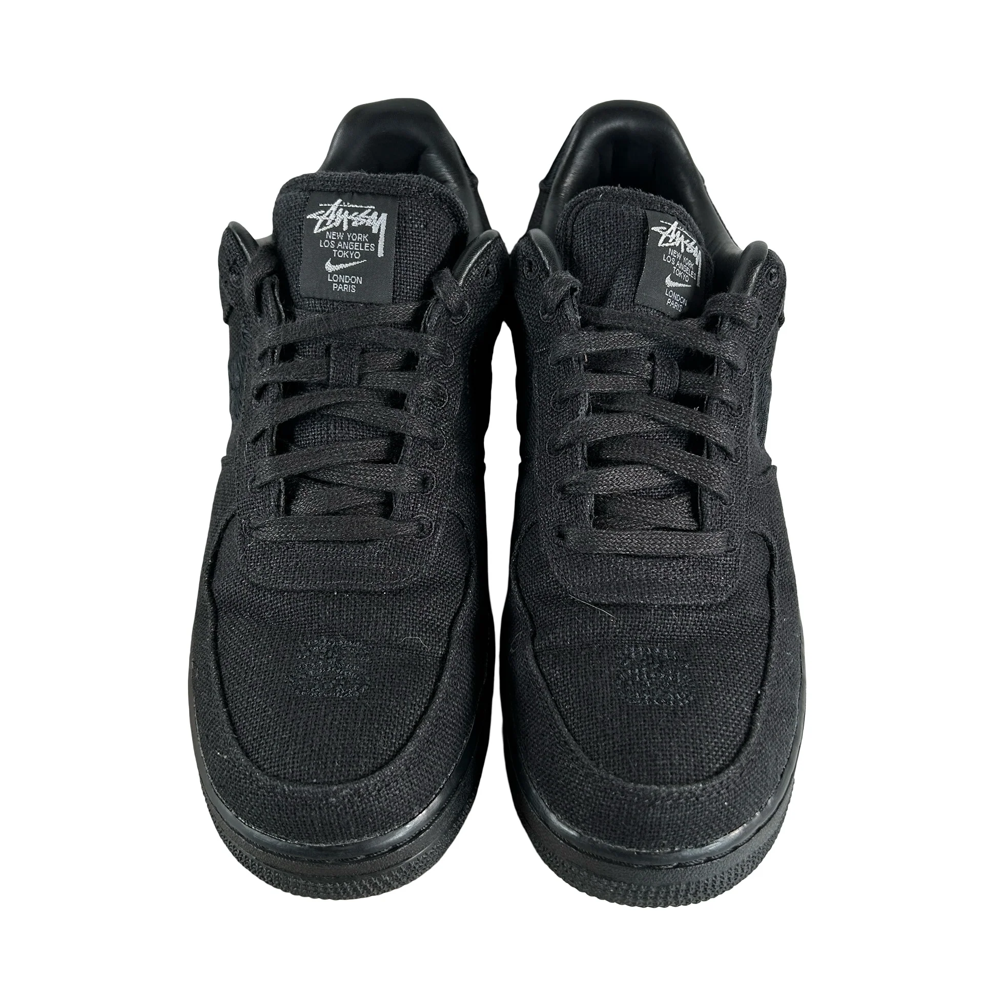 CZ9084 001 Nike Air Force 1 Low Stussy Black [USED] - 10.5 M (Used) - Image 2