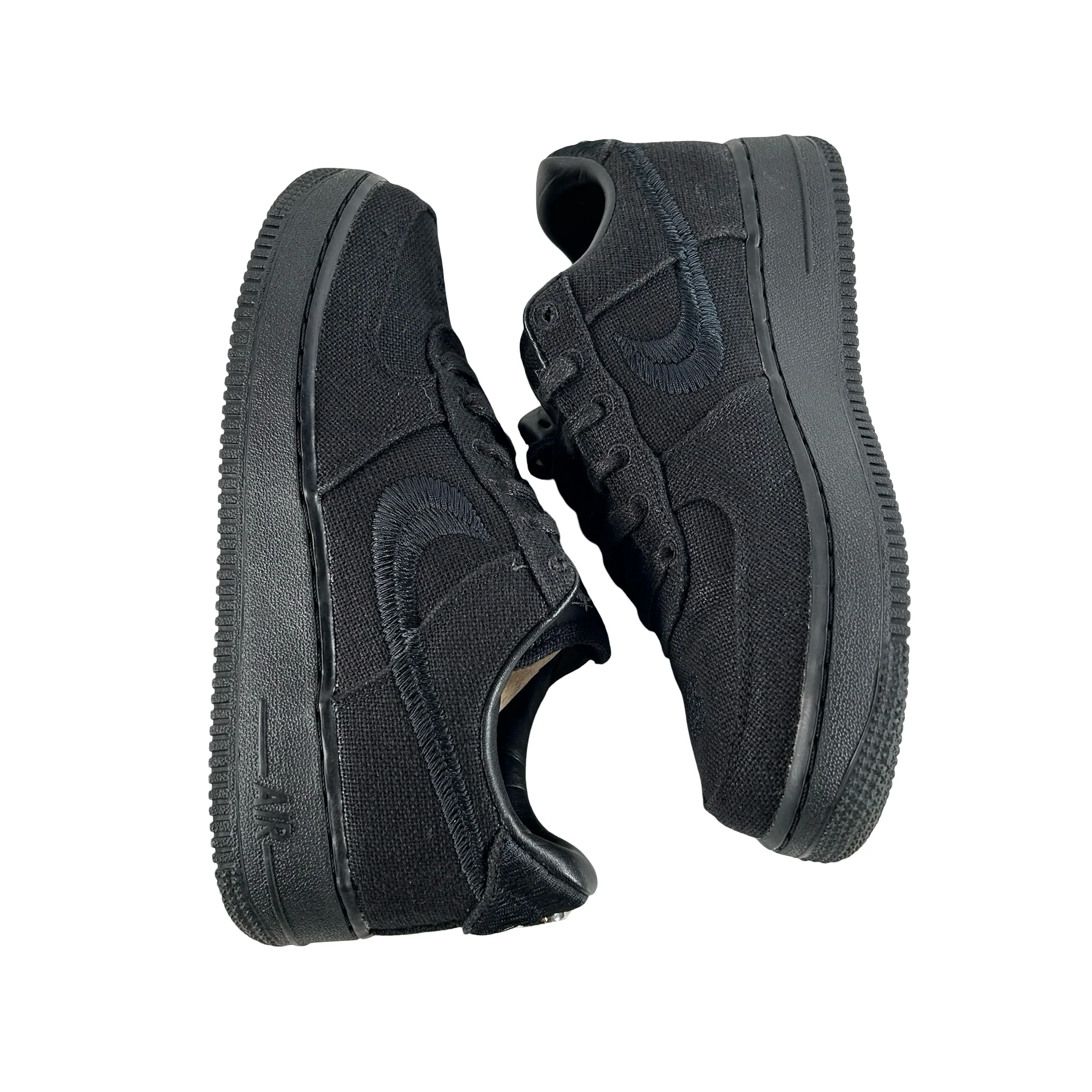 CZ9084 001 Nike Air Force 1 Low Stussy Black [USED] - 6.5 M (Used) - Image 4