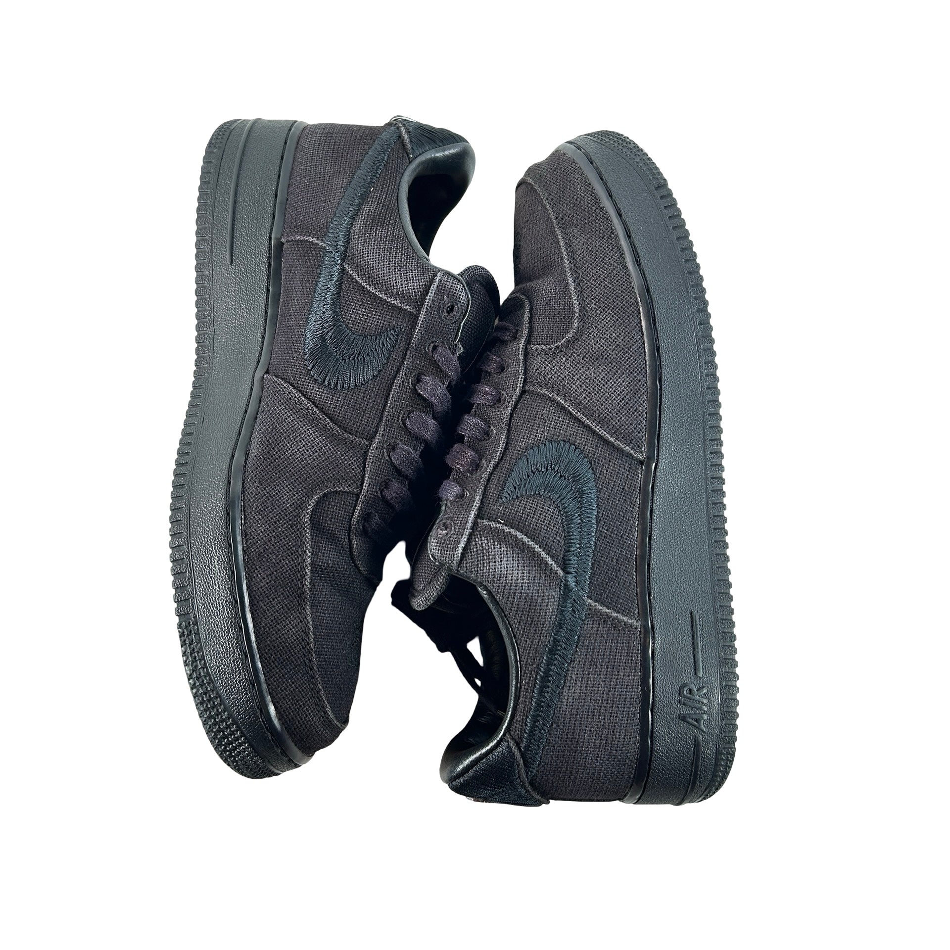 CZ9084 001 Nike Air Force 1 Low Stussy Black [USED] - 9.5 M (Used2) - Image 5
